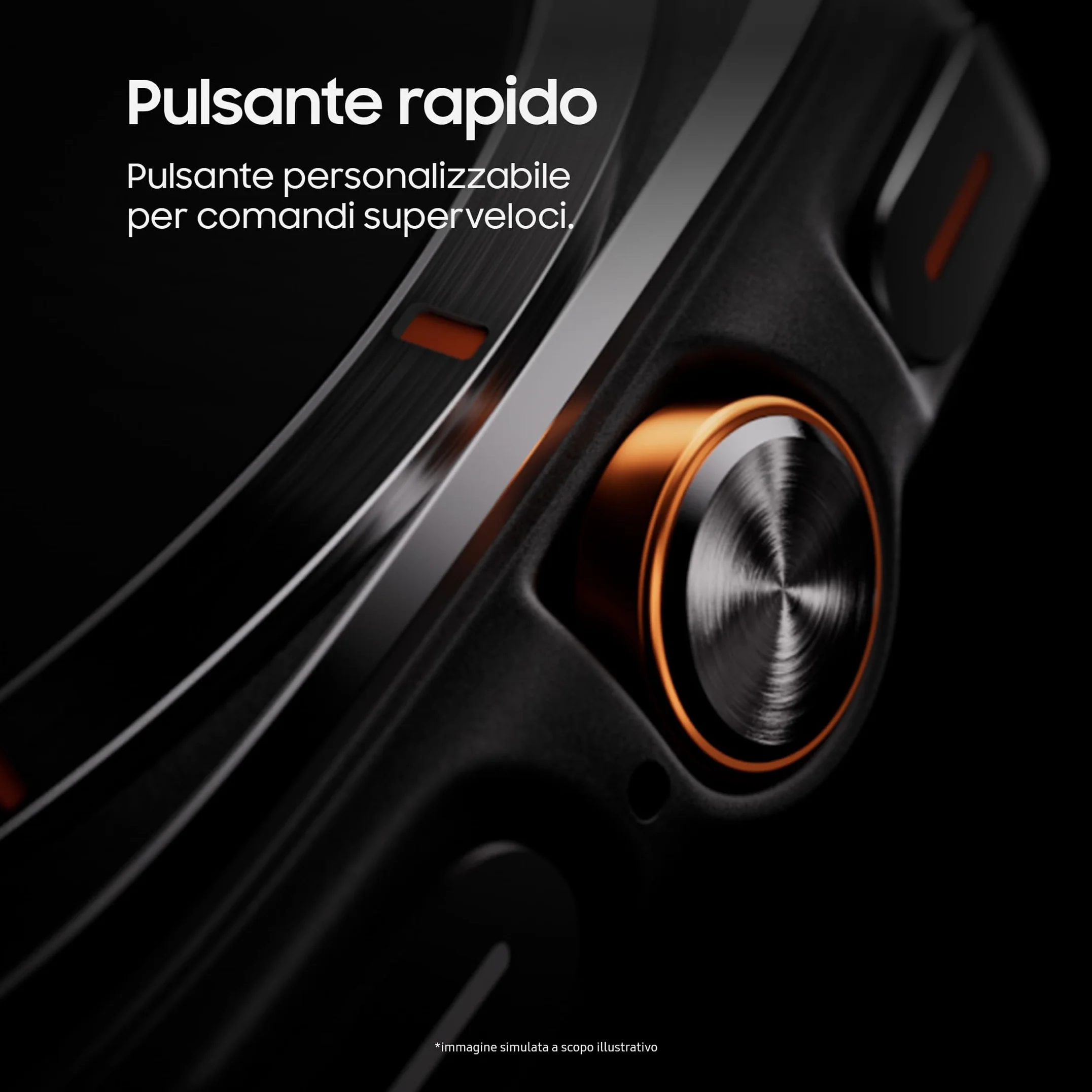 Samsung Galaxy Watch Ultra Smartwatch Galaxy AI, Resistenza estrema, Batteria a lunga durata, Sirena di emergenza, LTE, Cassa in titanio 47mm Titanium Silver (Ricondizionato)