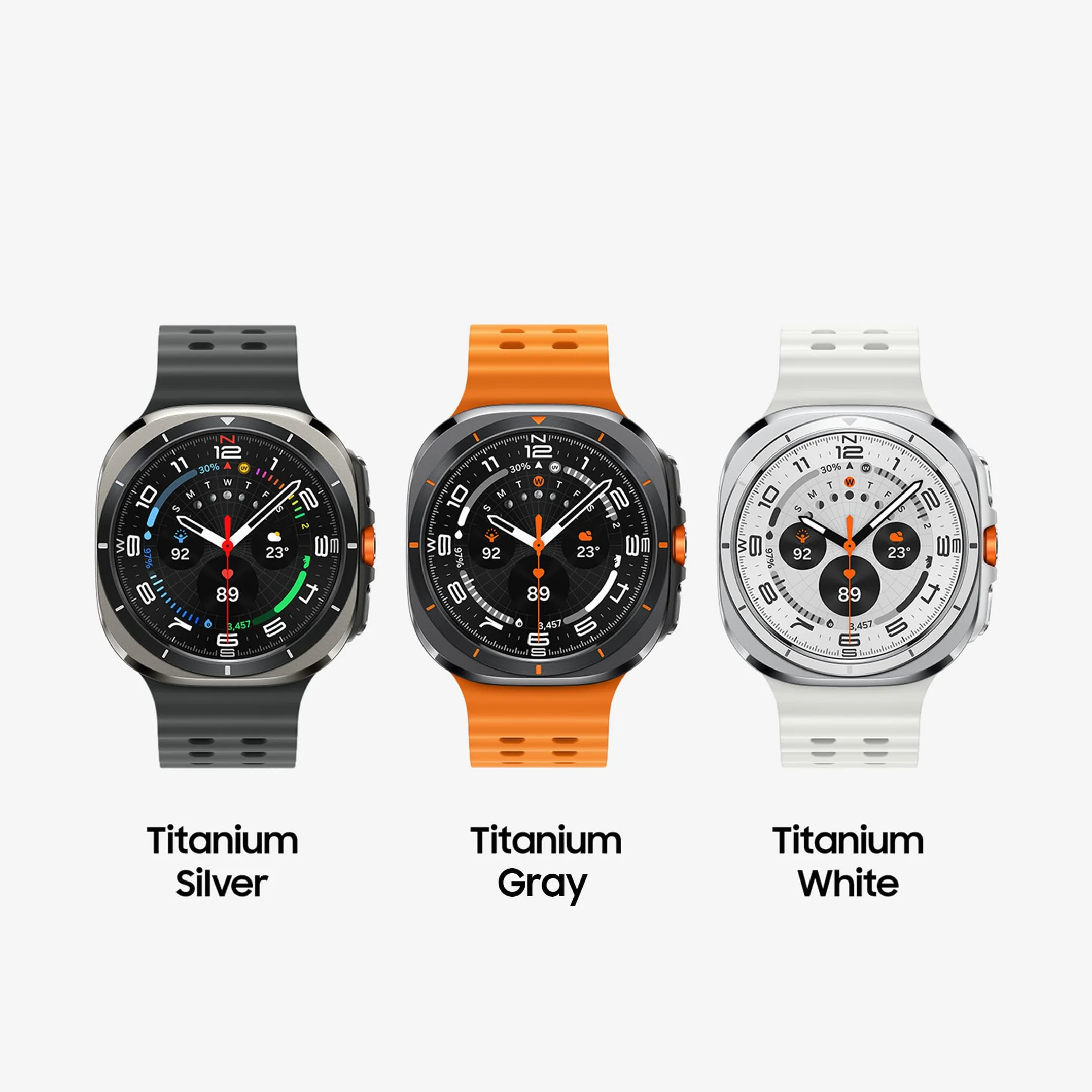 Samsung Galaxy Watch Ultra Smartwatch Galaxy AI, Resistenza estrema, Batteria a lunga durata, Sirena di emergenza, LTE, Cassa in titanio 47mm Titanium Silver (Ricondizionato)