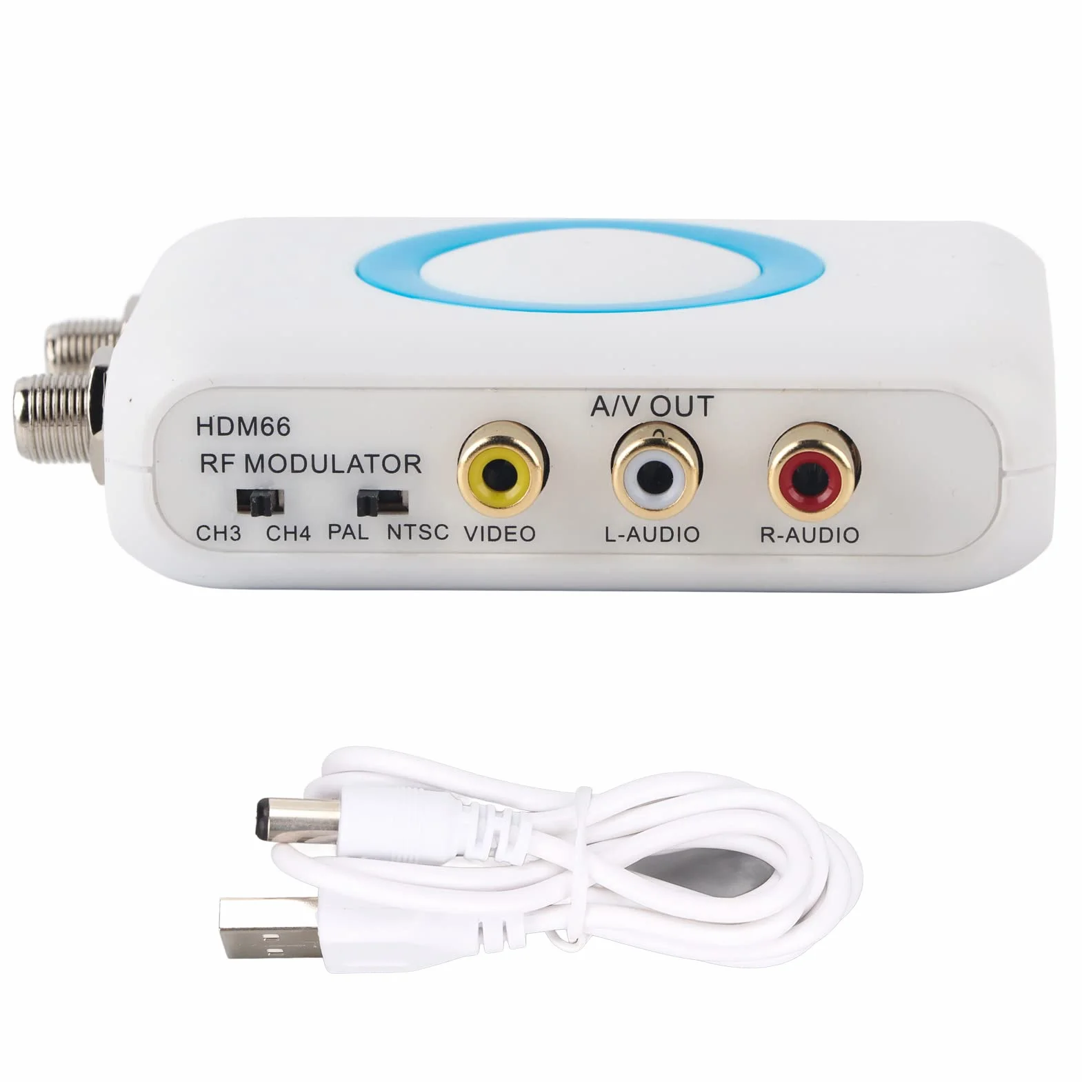 Modulatore HDMI Hdm66 HD Supporto PAL/NTSC Formato Uscita RF per TV
