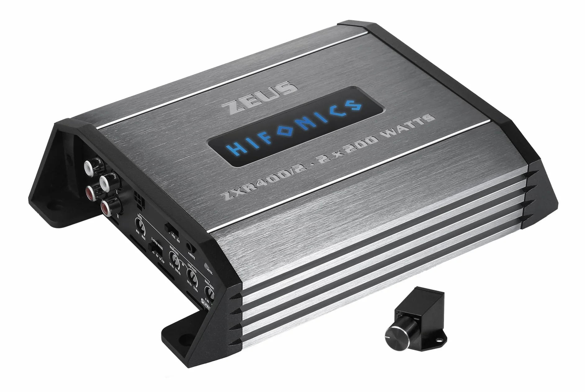 HiFonics ZXR400/2-2 canali CLASS D Premium Digital Compact Amplificatore con 400 Watt RMS | della serie ZEUS ZXR