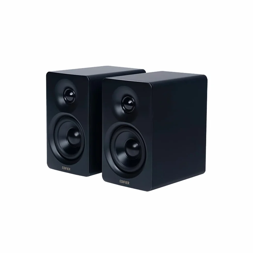 Edifier M60 Altoparlante Multimediale, Bluetooth 5.3, 66W RMS, Audio Hi-Res & Wireless, LDAC, 3" Bassi & 1" Tweeter, Ingressi USB-C & Aux, Pannello Touch Sensibile, Casse Desktop Compatto, Nero