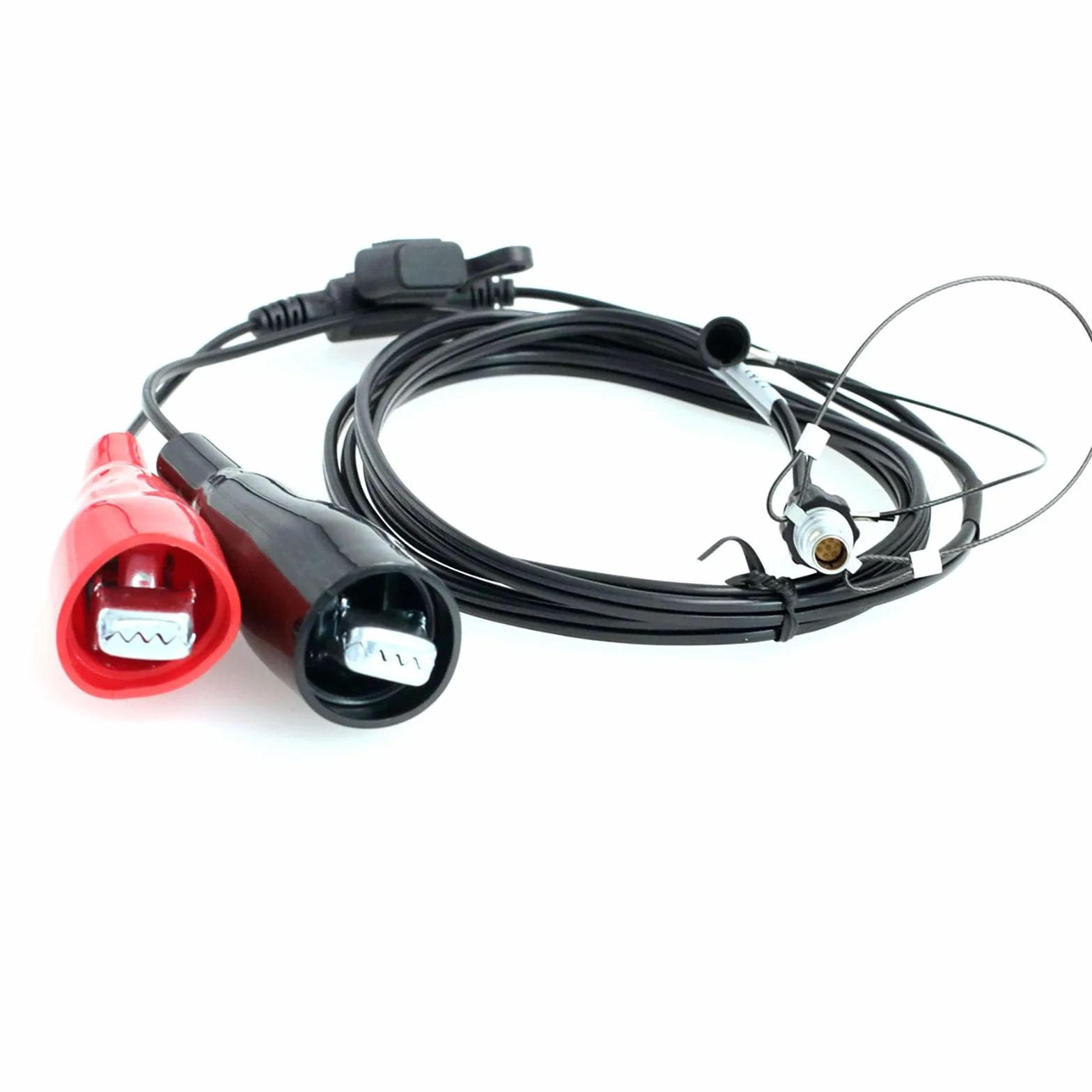 HangTon Cavo di alimentazione 12 V per Trimble GPS RTK 4700 4800 5700 5800 R6 R7 R8 R10 SPS 7 pin a clip