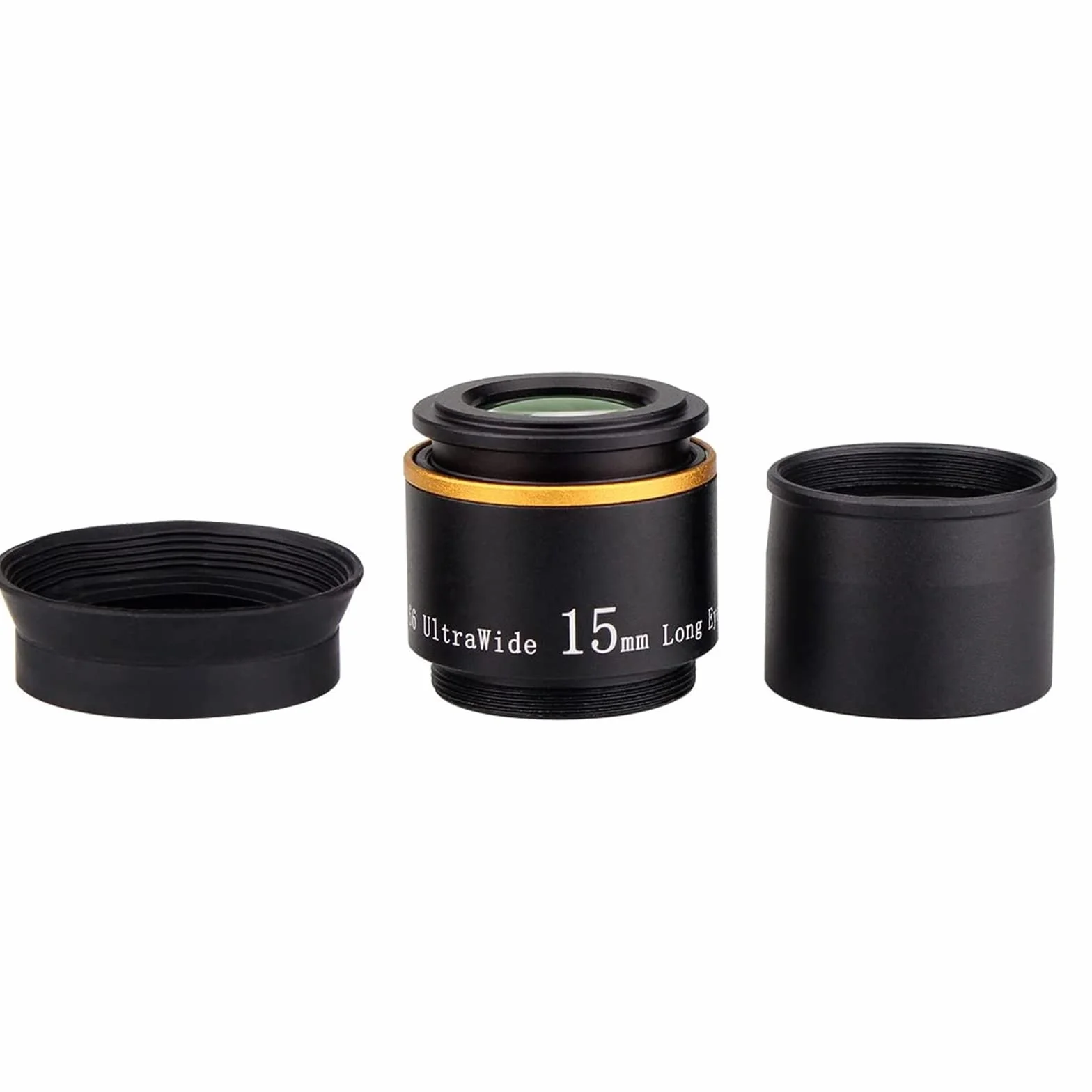 Svbony Oculare 1.25" Oculare Telescopico FMC 66 Gradi FOV Oculare 15mm Oculare per Telescopio Astronomico(15mm)