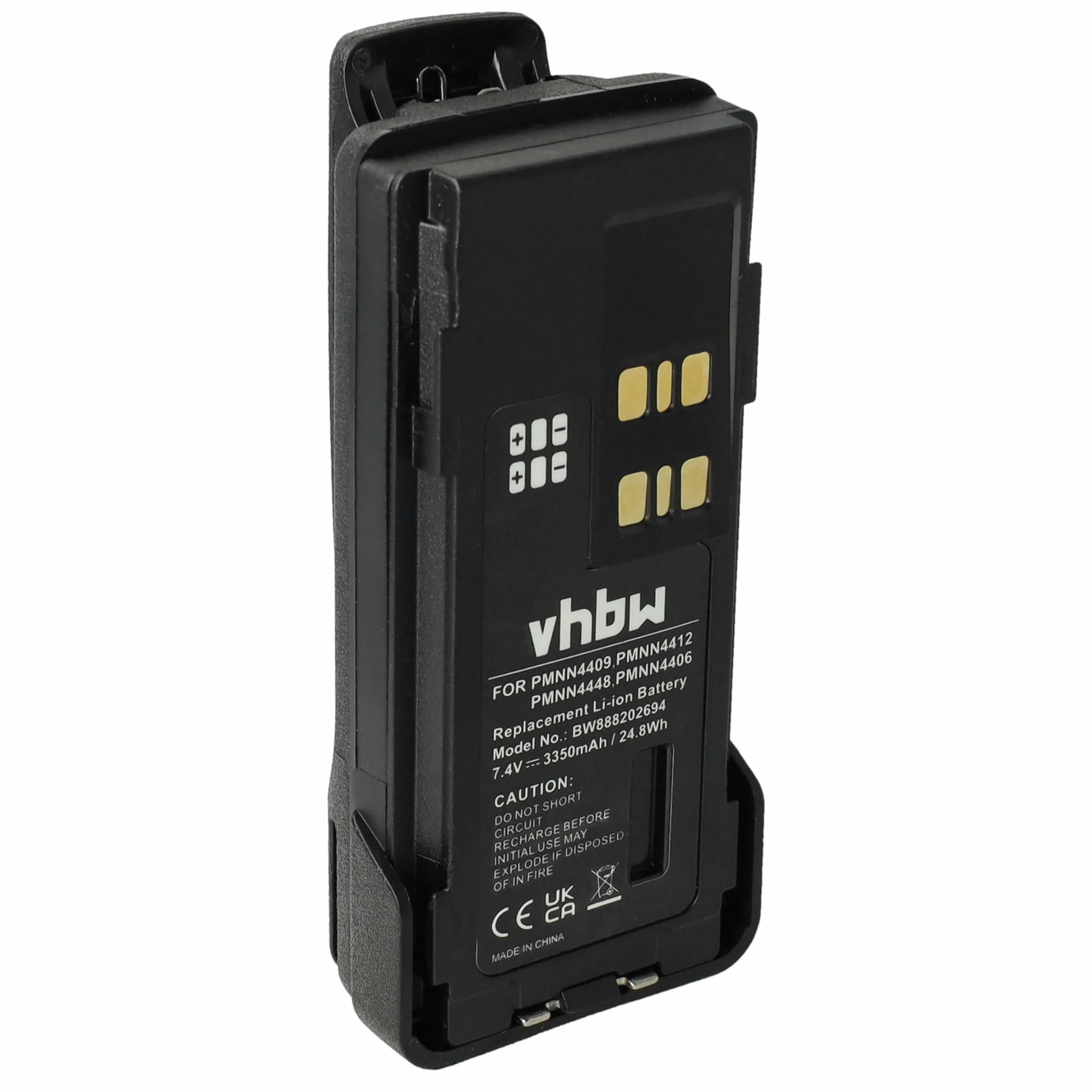 Bateria kompatybilna Motorola DP4800 DP4601 GP328D DP4600 DP4801 3350mAh 7,4V Li-Ion z klipsem