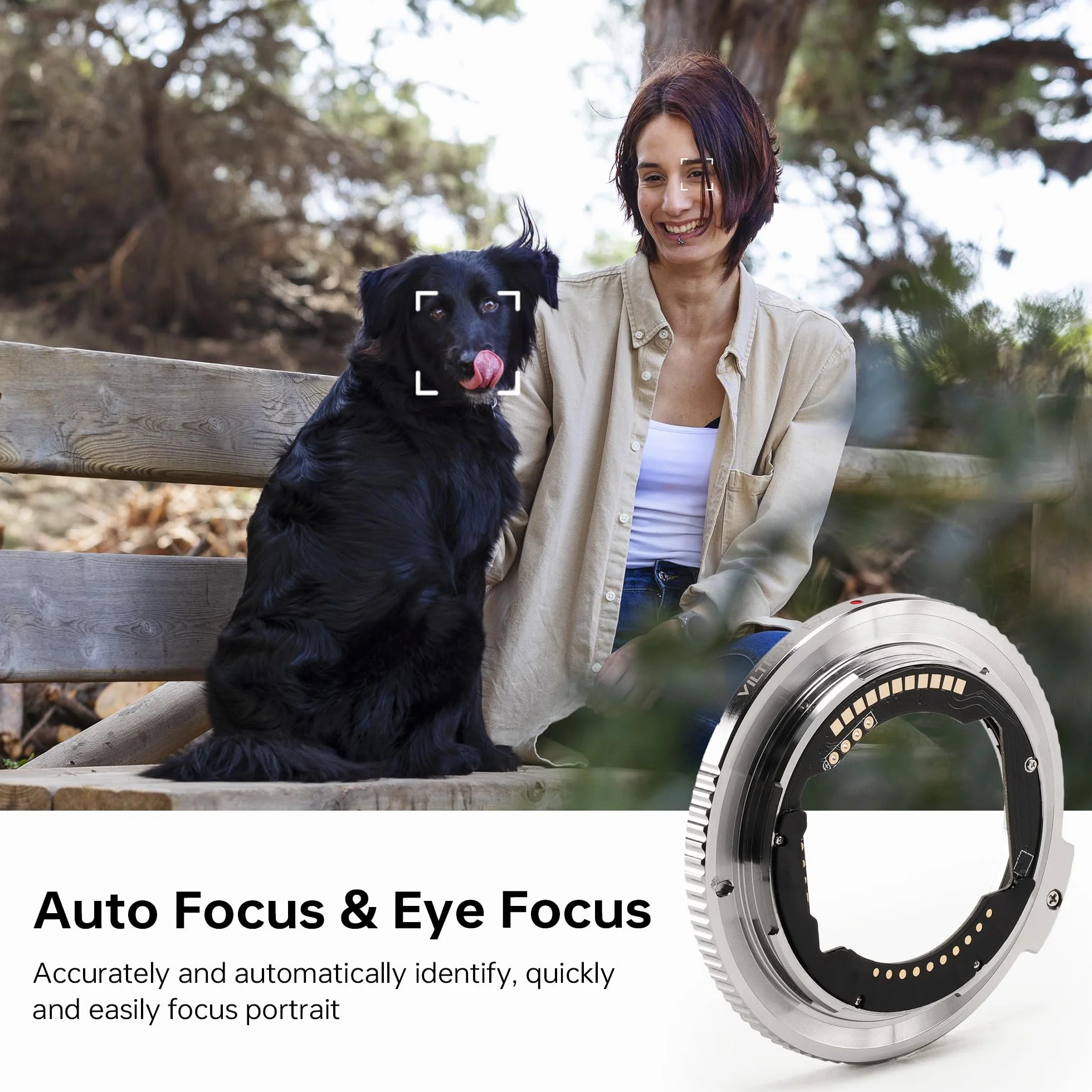 VILTROX E-Z Adattatore per obiettivo, convertitore per obiettivo autofocus Anello adattatore compatibile con obiettivi attacco E per fotocamere mirrorless Nikon attacco Z Z5 Z50 Z6 Z6II Z7 Z7II Zfc