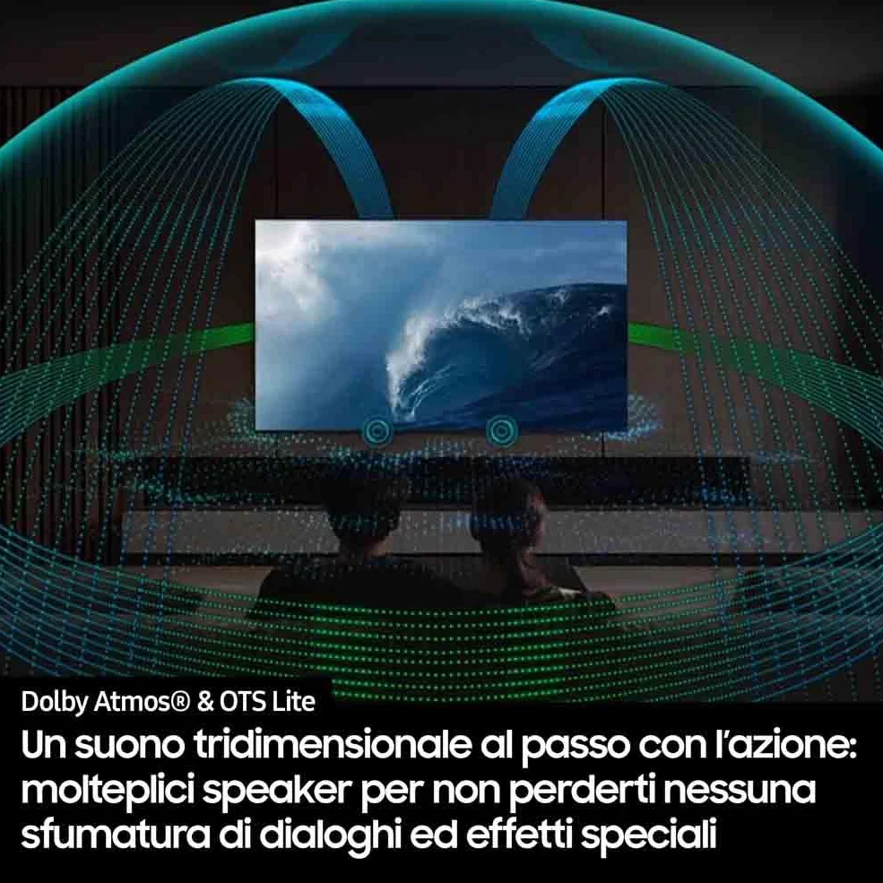 Samsung Smart TV 55'' QE55QN83FAUXZT Neo QLED 4K Mini LED NQ4 AI Gen2 Processor Dolby Atmos 2025