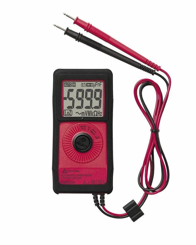 PM55A Multimetro digitale tascabile, funzione di selezione automatica