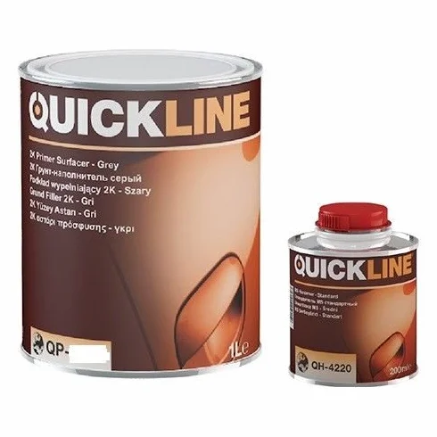 Isolante Fondo Acrilico+CATALIZZATORE Bianco LT 1 QP-3401+QH4220