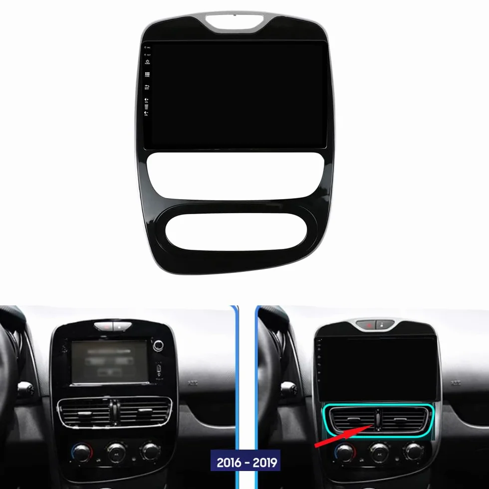 [8G+256G] 2 Din Android 12 Autoradio Per Renault Clio 4 ZOE 2016-2019 - Built-in DSP/Carplay/Android Auto/GPS/WiFi/Volante Camera&MIC GRATUITI - Supporto RDS DAB 360-Camera Fast Boot - 9 Pollici IPS