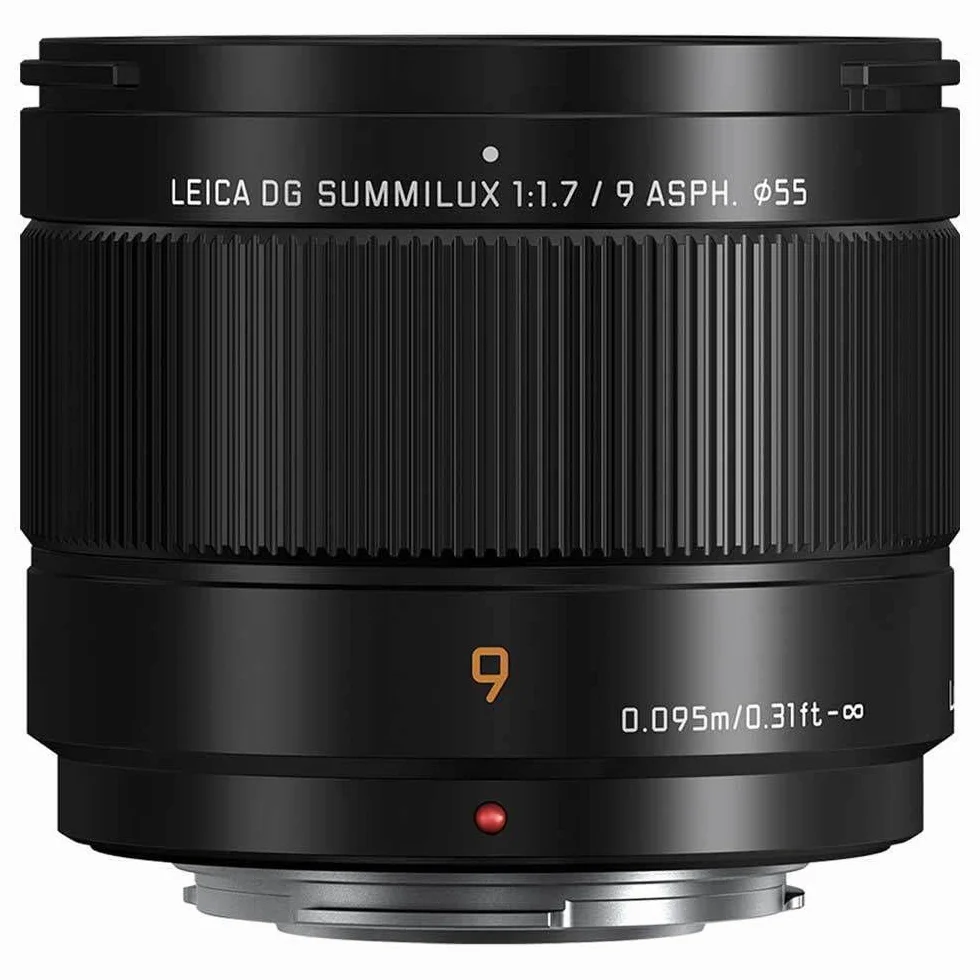 Panasonic LEICA DG SUMMILUX 9mm / F1.7 ASPH. (H-X09) Obiettivo Micro Quattro Terzi