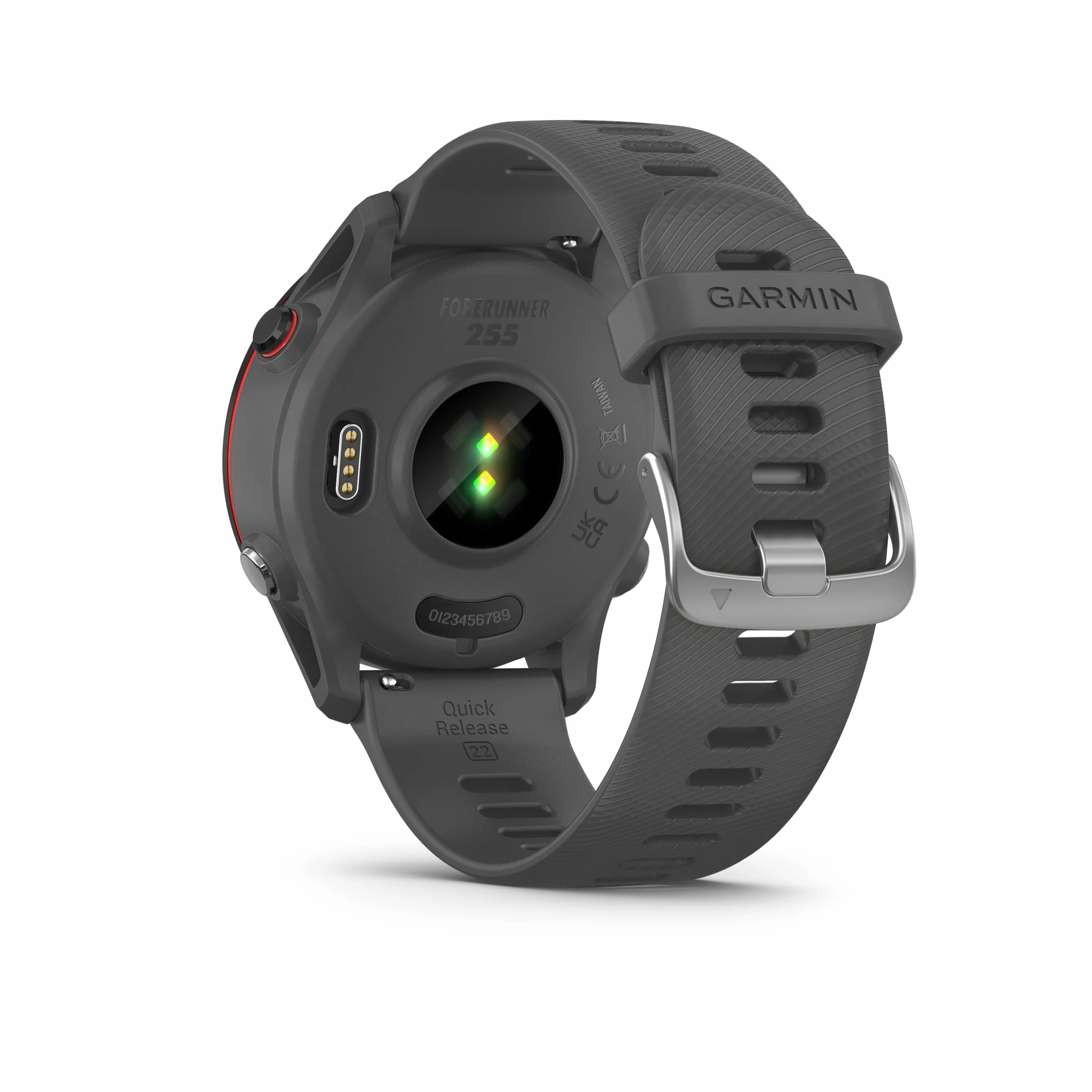 Garmin Forerunner 255 (Ricondizionato), Smartwatch per la corsa, 46mm, GPS multi-band, Cardio, VO2max, Running Power, Report mattutino, HRV Status, Piani gratuiti 5K, 10K e 21K, Recupero (Slate Gray)