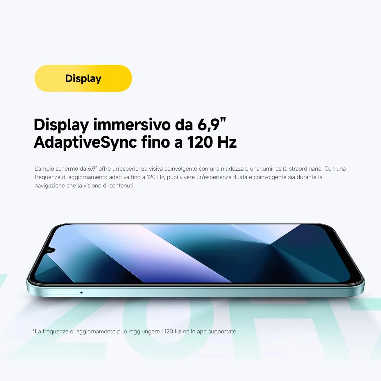 XIAOMI POCO C85, Smartphone 6+128GB, Display 6,9" 120Hz 7,99mm Design, MediaTek Helio G81-Ultra Octa-core, Doppia fotocamera AI da 50MP, 6000mAh, garanzia di 2 anni, Nero, Caricabatteria non incluso