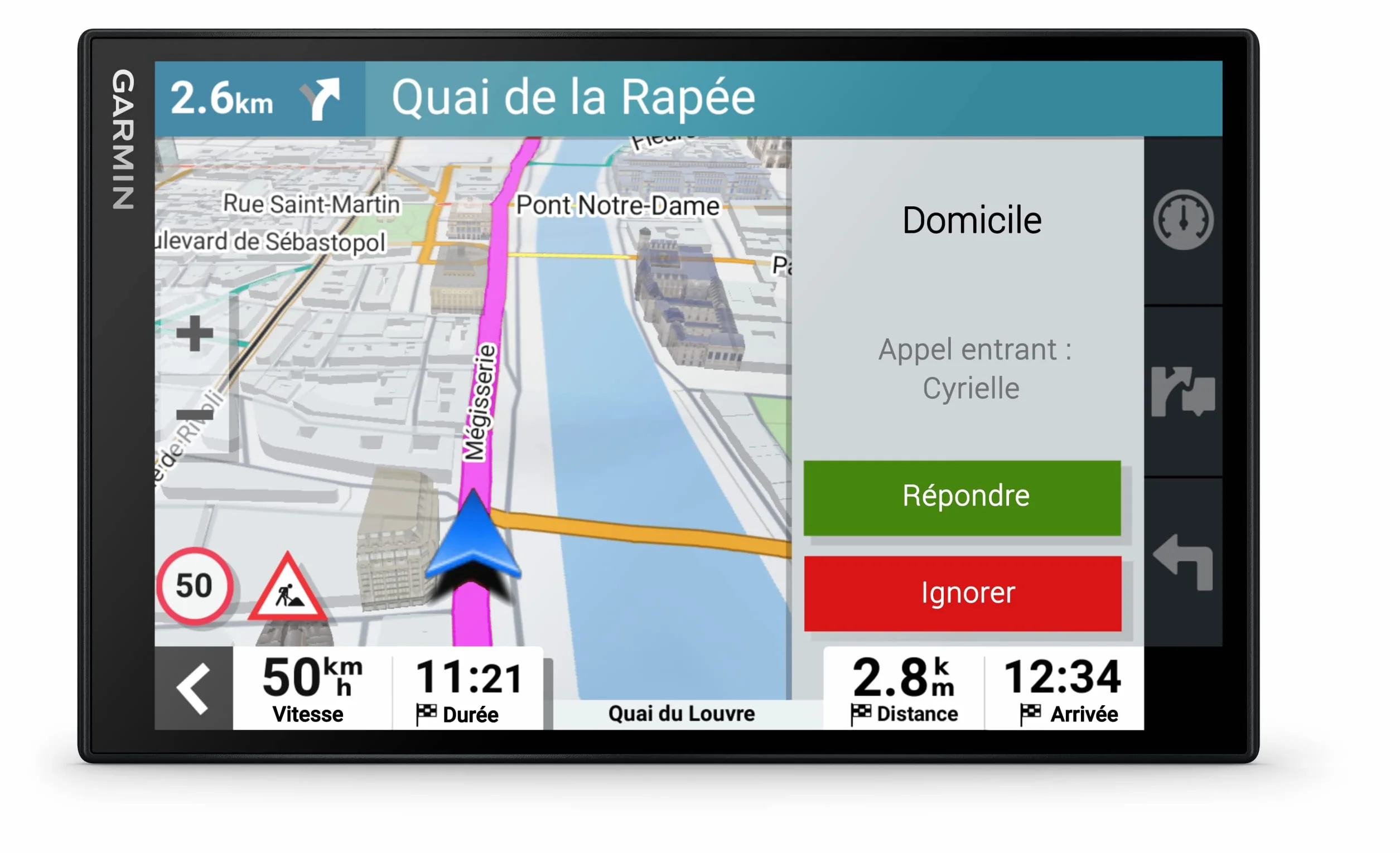Garmin DriveSmart 86, Navigatore Satellitare 8", Mappa Europa, Assistente Vocale, ZTL, Infotraffico, Wi-Fi