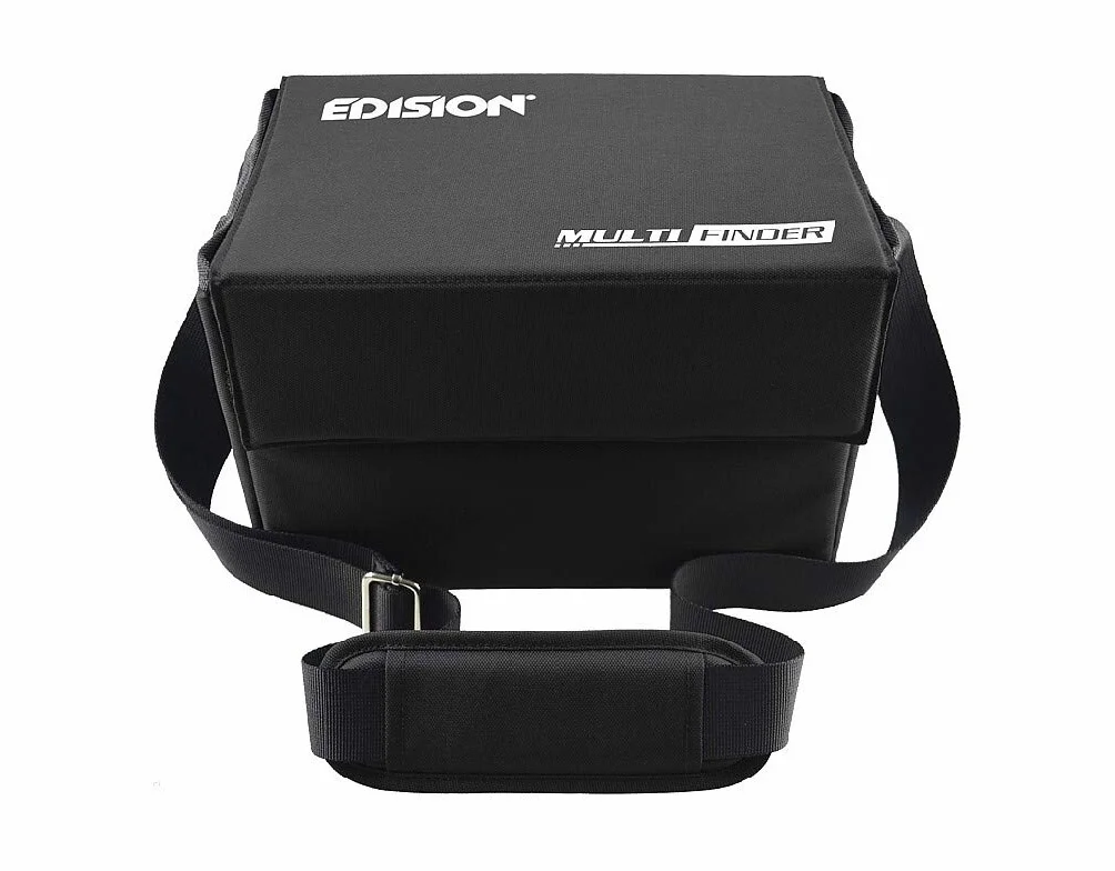 Edision Multi-Finder manometro per satellitare DVB-S/S2 terrestre DVB-T/T2 cavo DVB-C segnali H.265/HEVC & CCTV Tester, Nero