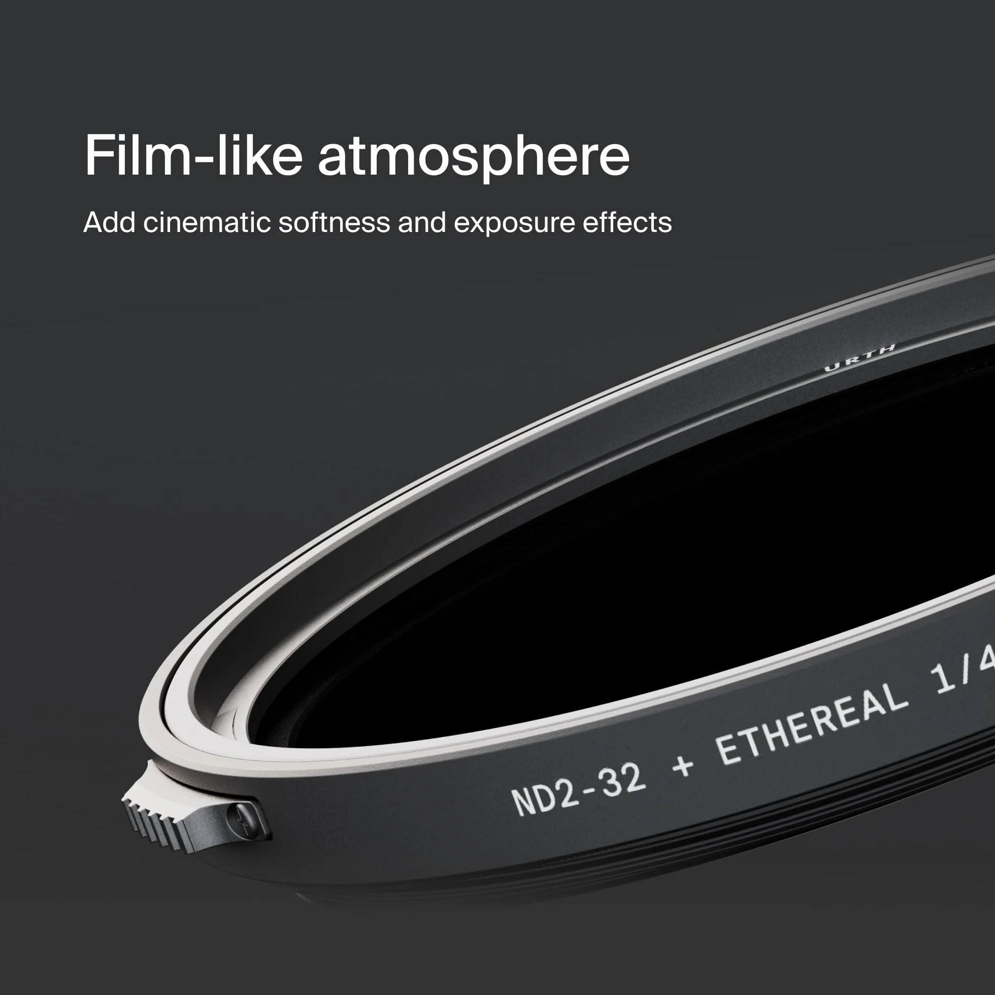 Urth 82 mm Filtro Variabile ND2-32+Diffusione Black Mist¼ Etereo(Pro) Filtri professionali avanzati con nano-rivestimento multistrato per una polarizzazione migliorata e un effetto di cinematografica