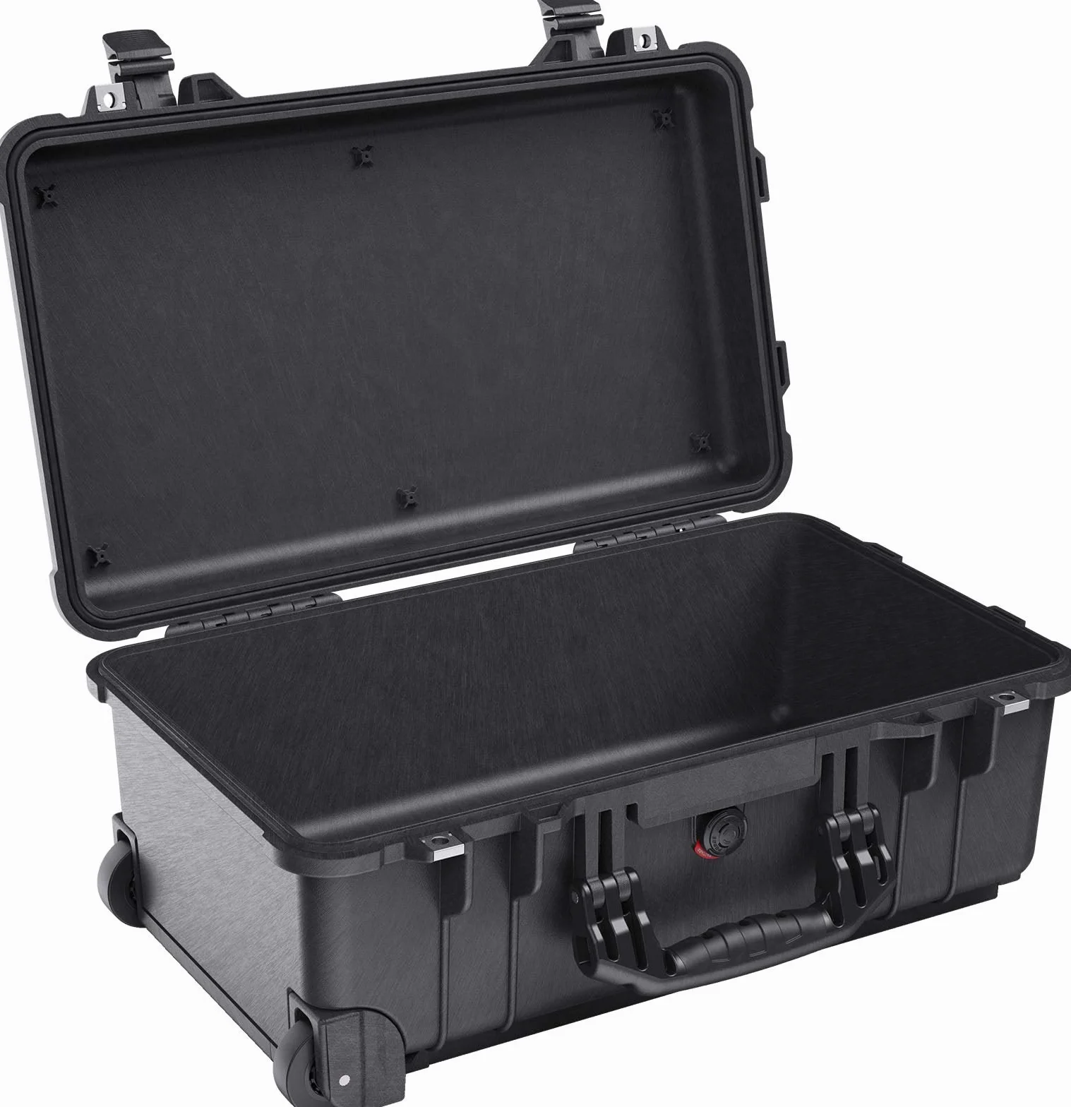 PELI 1510 Valgia Trolley professionale ad alta resistenza agli urti, IP67 Impermeabile e a prova di polvere, Capacità di 27L, sensa Schiuma, Colore Nero