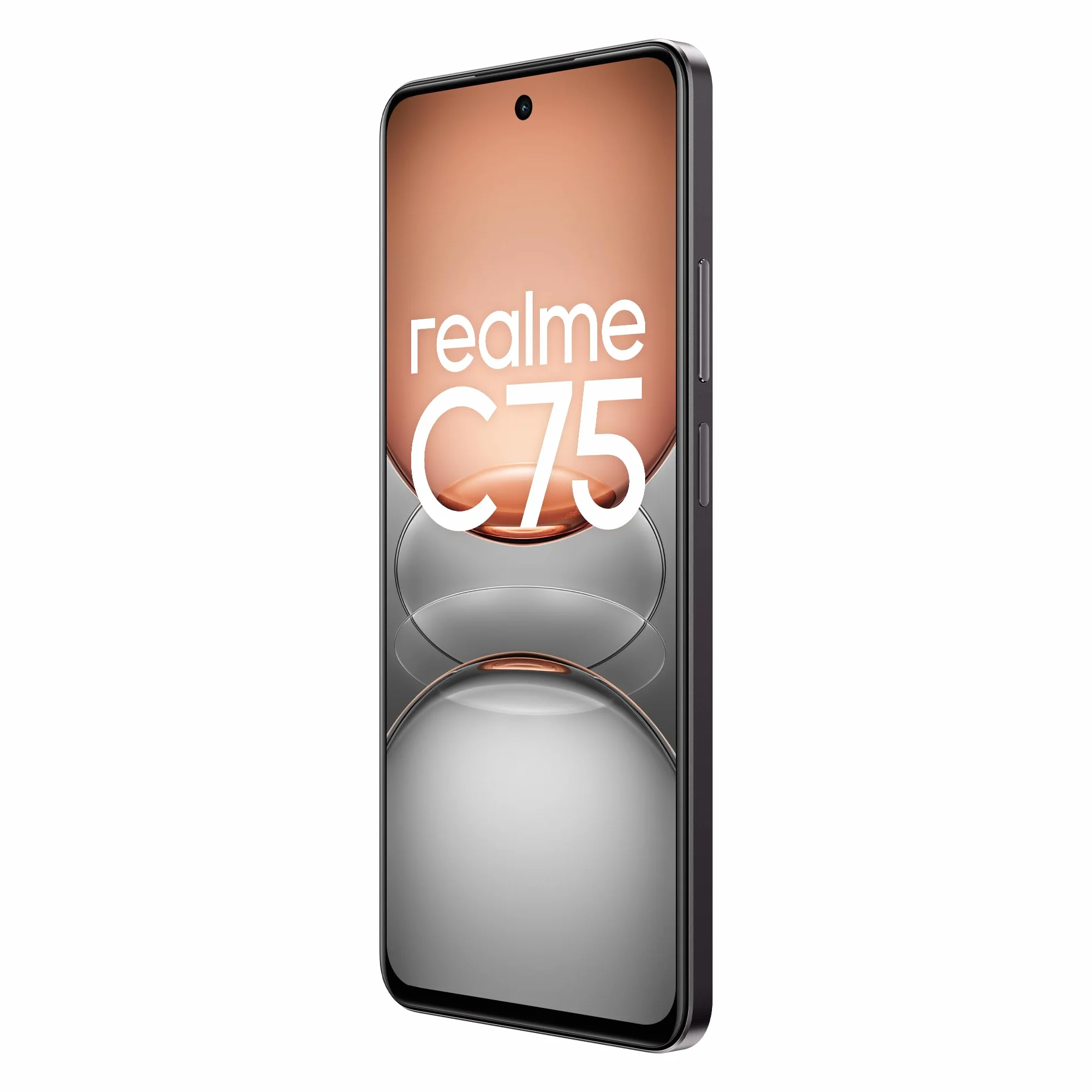 realme C75 Smartphone 8+256 GB, IP69,Batteria da 5828 mAh,Vetro ArmorShell 2, Fotocamera super nitida da 50 MP, Ricarica rapida da 45W, Black(nessun adattatore)