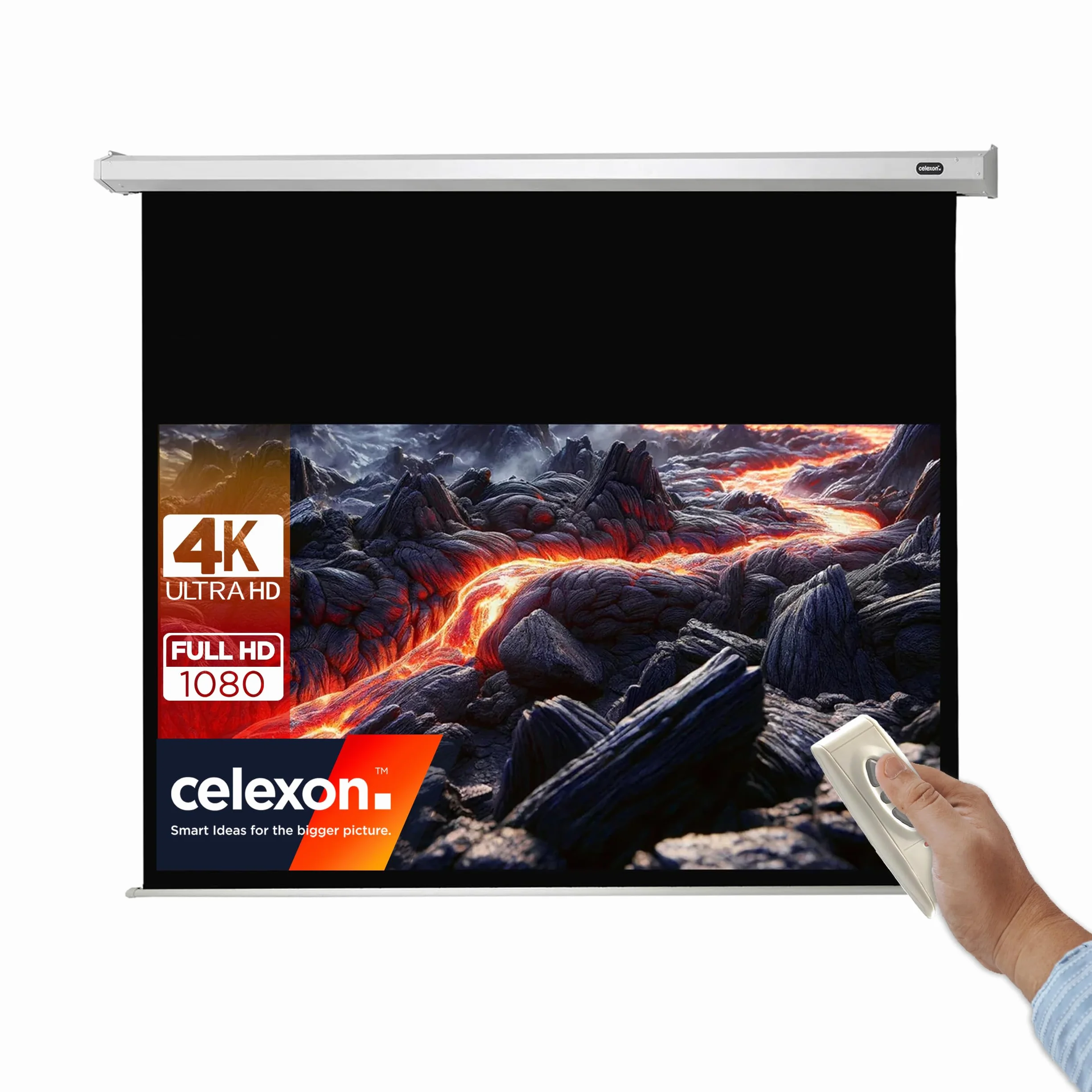 Celexon Leinwand Motor Economy 160 x 90 cm