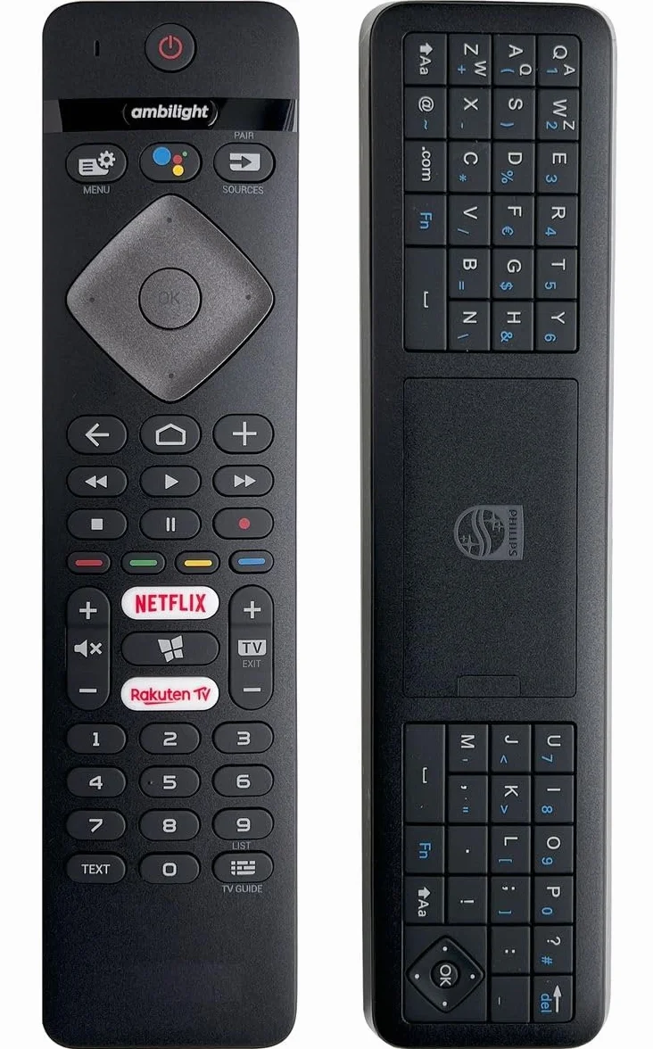 Telecomando originale compatibile con Philips YKF423-007 YKF423-003 Bluetooth QWERTY 43PUS7303/12 49PUS7503/12 49PUS8303/12 49PUS8503/12 55PUS7503/1 55PUS8303/12 65OLED803/12