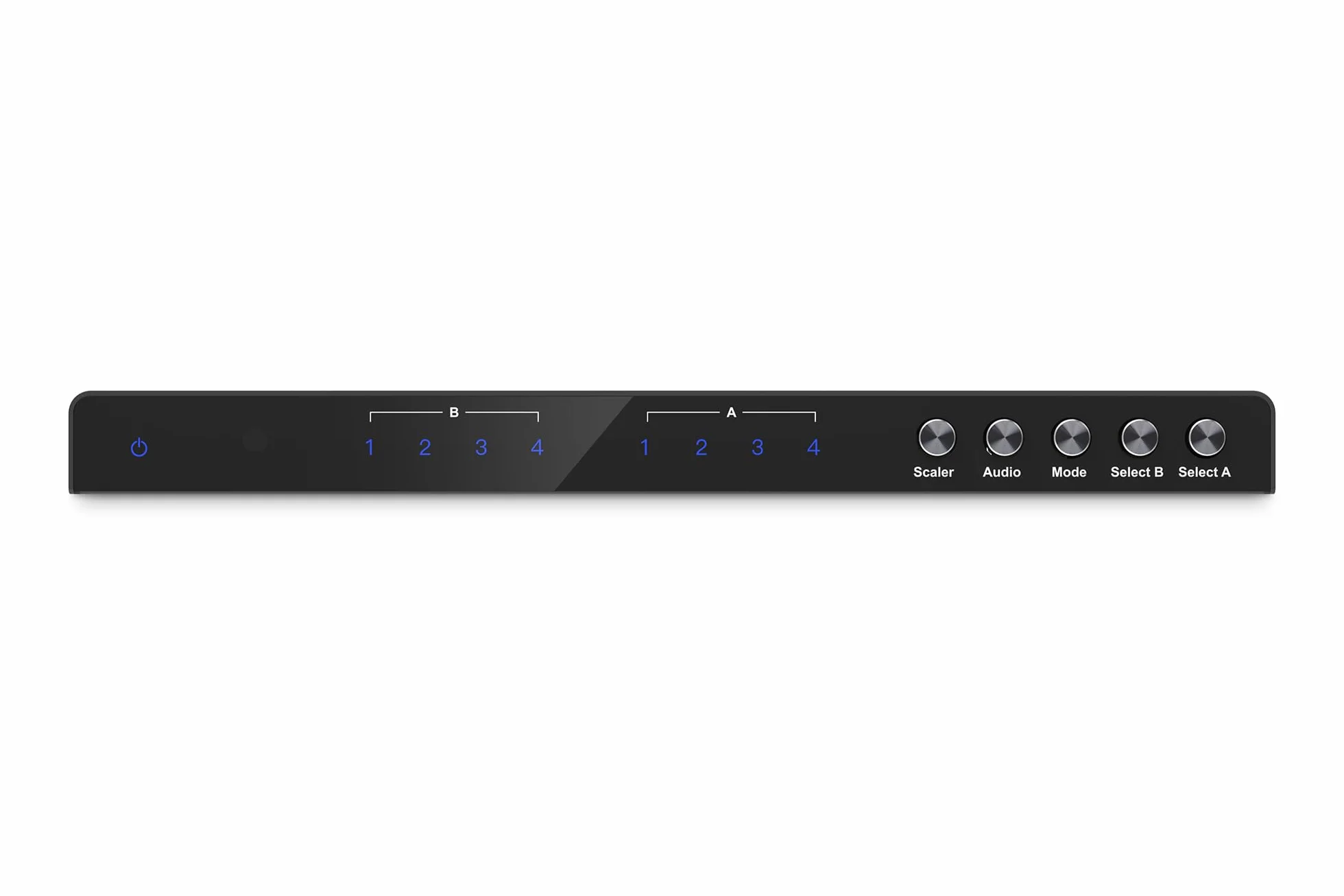 DIGITUS DS-55345 Switch a matrice HDMI 4x2-4 ingressi 2 uscite - UHD 4K/30 Hz HDTV: 3840 x 2160p - HDCP 1.4 e HDMI 1.4b - Multi-Viewer, Split-Screen, PIP - RS232, Audio (Toslink, Stereo 3,5mm)