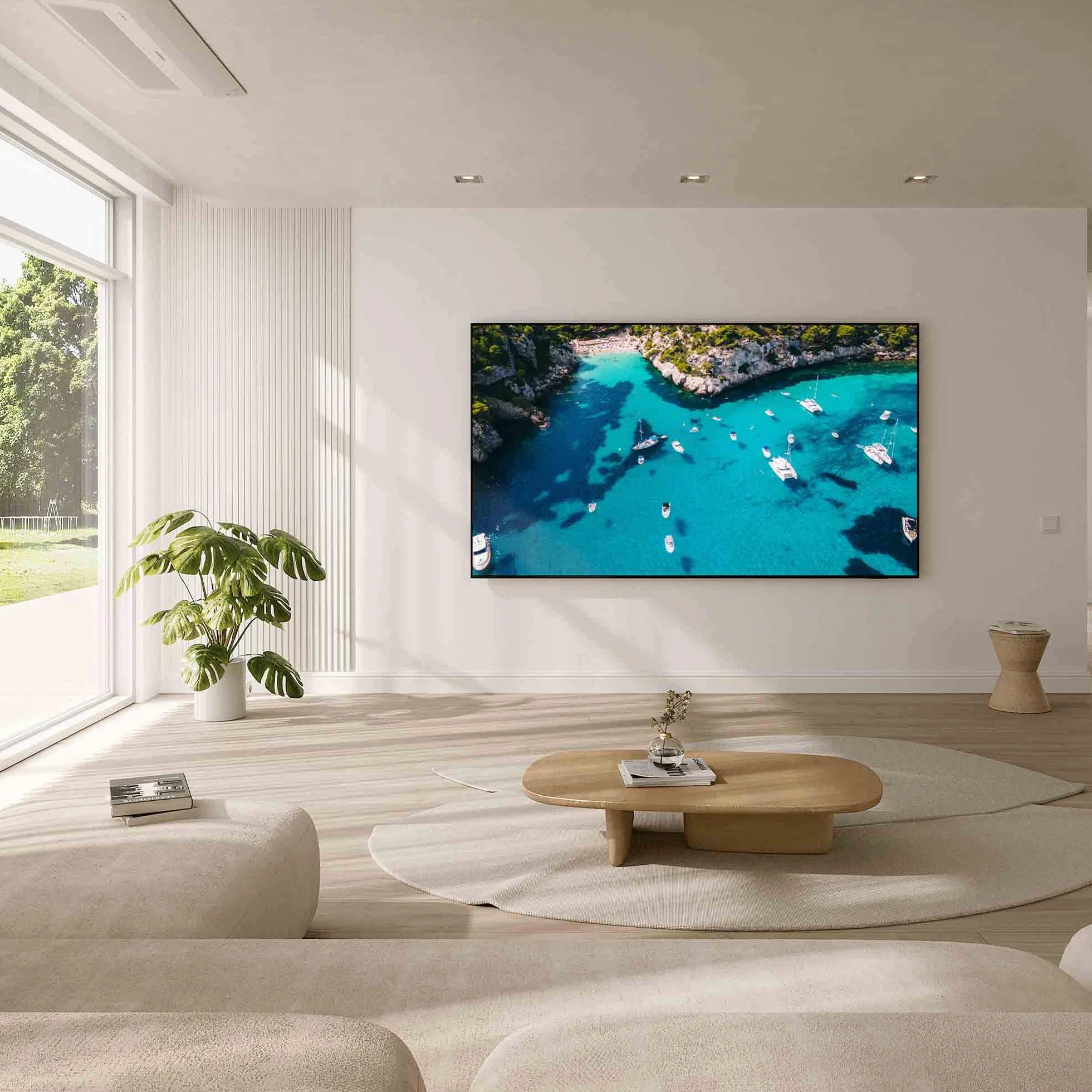Samsung Smart TV 98" UE98DU9070UXZT LED 4K Crystal Processor 4K DVB-T2 Q-Symphony OTS Lite Graphite Black 2024