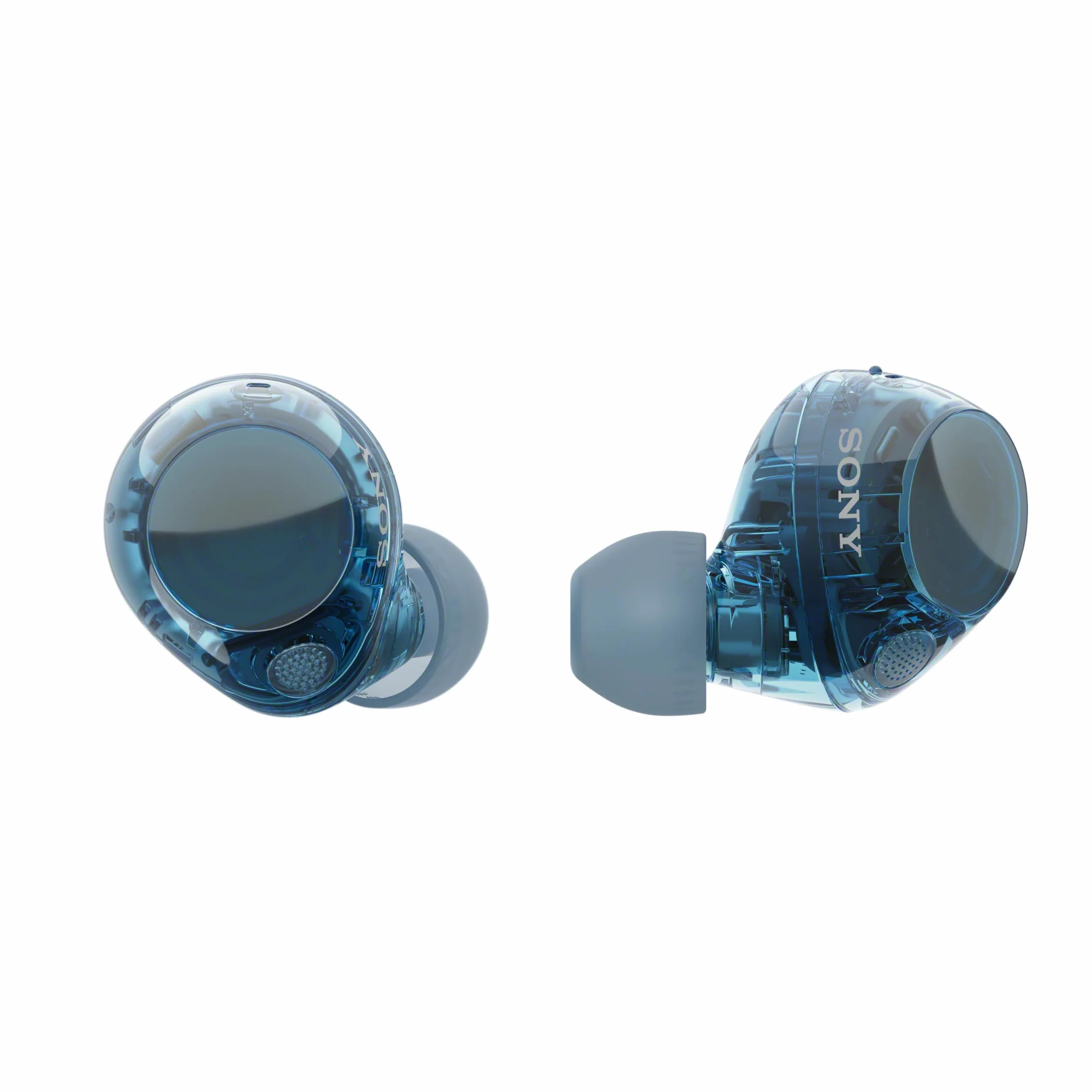Sony WF-C710N auricolari Truly Wireless con Noise Cancelling, qualità delle chiamate,connessione multipoint,IPX4, fino a 40 ore di autonomia, compatibili con iOS e Android, Glass Blue (nuovo modello)