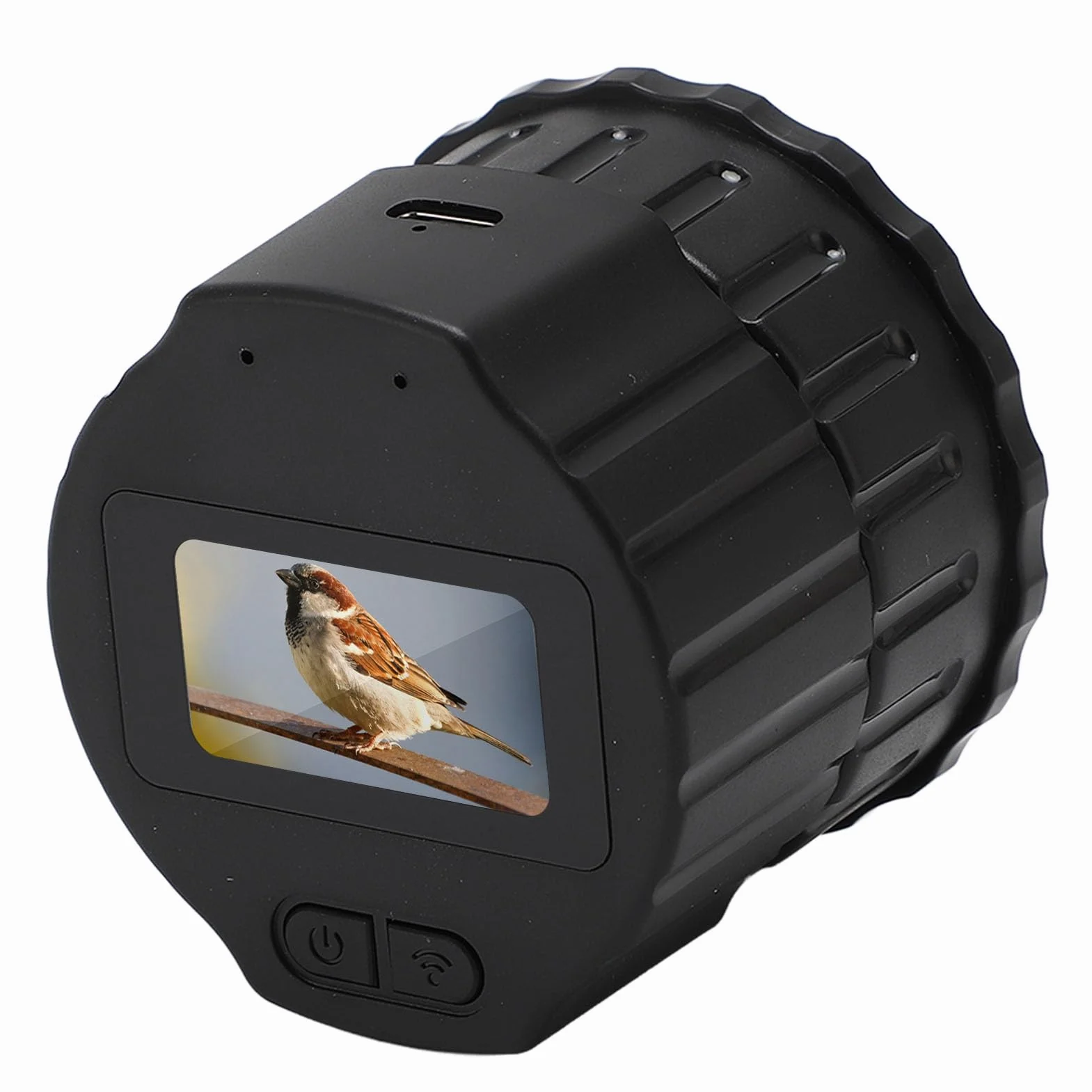 Telecamera Wi-Fi, Fotocamera Oculare Telescopica Digitale da 4 Milioni di Pixel HD Senza Fili, Telecamera Digitale per Ambiti 25mm-50mm, Fotocamera per Astrofotografia,