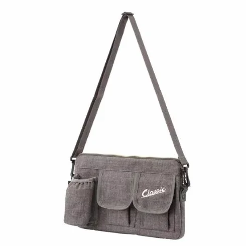 Generico Borsa SIP Classic bauletto portaoggetti IN NYLON Vespa 360x210x30 GRIGIO
