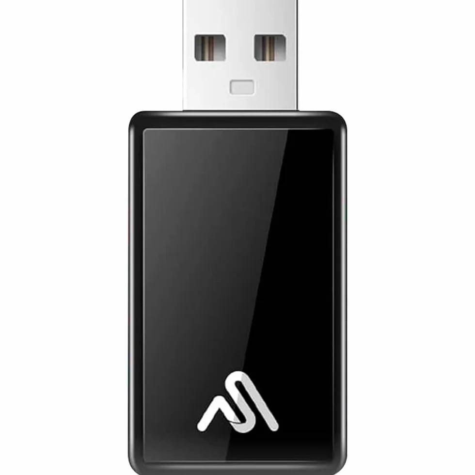 AutoSky Adattatore Wireless CarPlay e Android Auto 2-in-1, Dongle USB Pro Convertitore Cablato in Wireless, WiFi 5GHz, Plug & Play per Auto dal 2016, Design Nero Lucido Compatto, No Lag