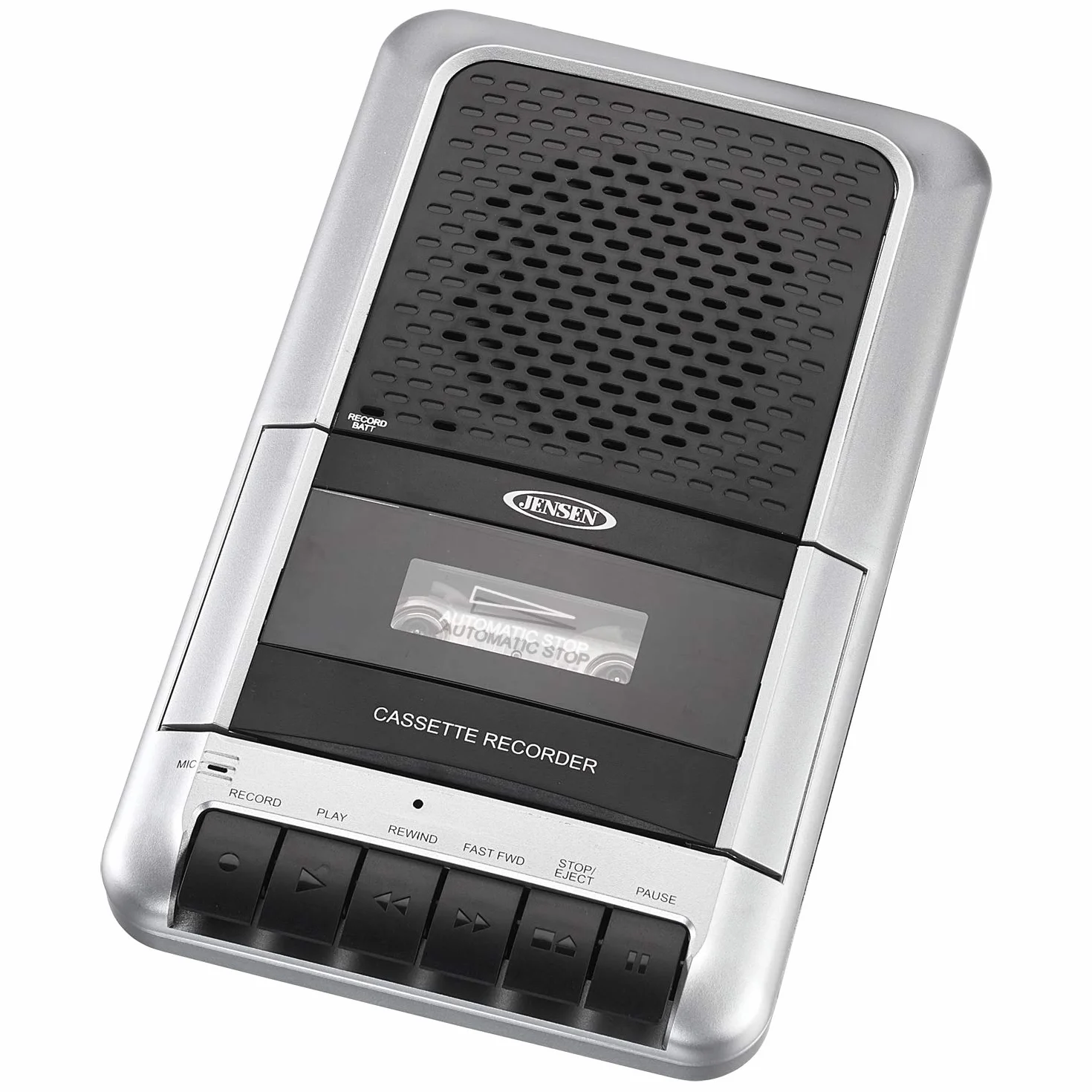 Lettore e registratore portatile leggero con microfono incorporato