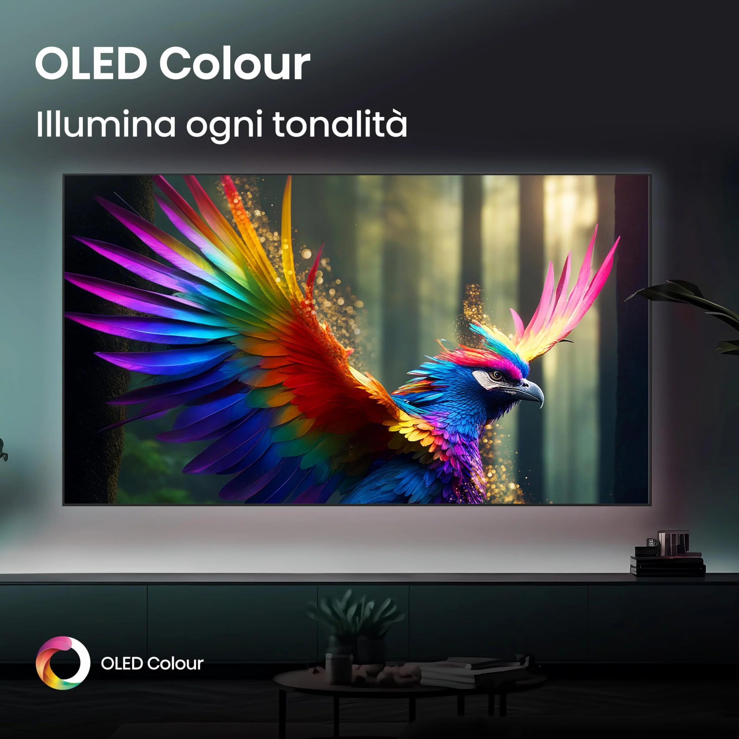Hisense 55A8DQ Smart TV OLED 55" 4K VIDAA Dolby Vision IQ HDR10+ Adaptive 120Hz Game Mode PRO Audio Dolby