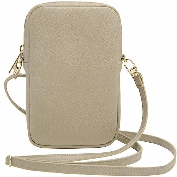CG MOBILE Guess GUWBZPGSTEGD - Custodia a triangolo con cerniera, colore: oro chiaro