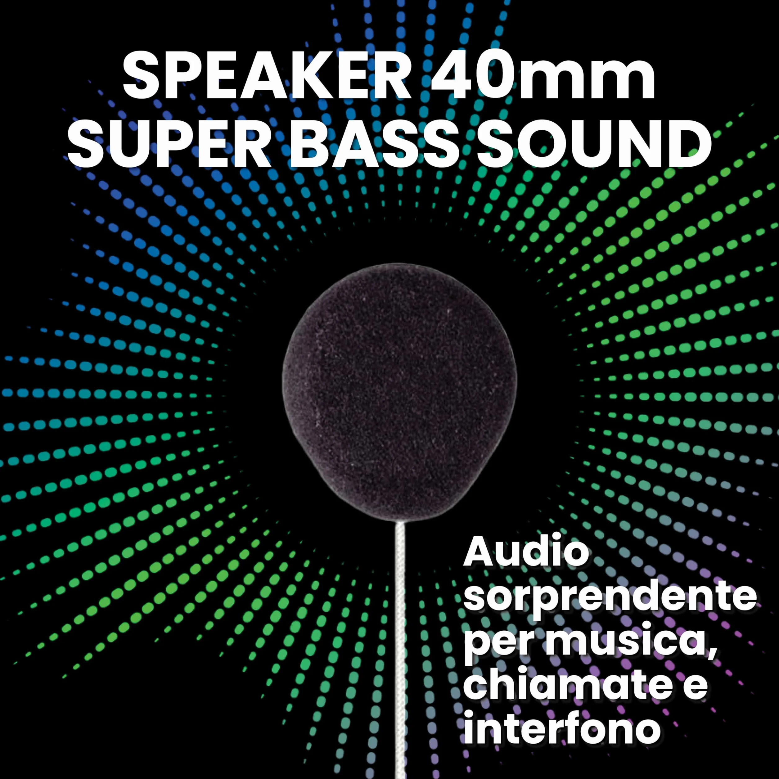 Midland - Interfono Moto Bluetooth Coppia BTX1 Pro S Twin, Auricolari Casco Moto Impermeabili IPX6, Copertura 800m Fino a 4 Persone in Conference - Batteria 23H, Cancellazione Rumore, Radio FM via App
