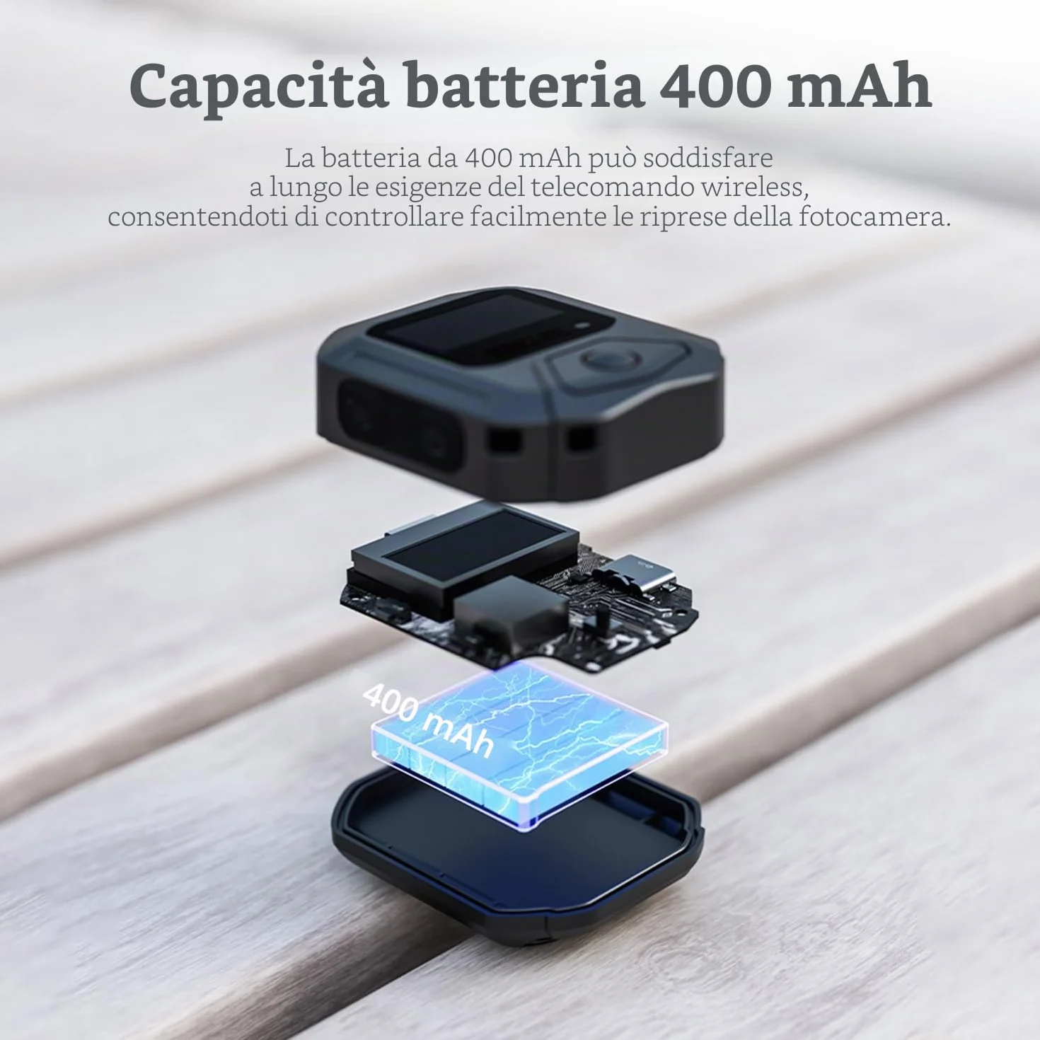 Insta 360 GPS Telecomando Bluetooth compatibile con le Videocamere Insta 360 X5/X4/X3/X2/ACE/ACE PR/ACE PRO 2/GO 3S