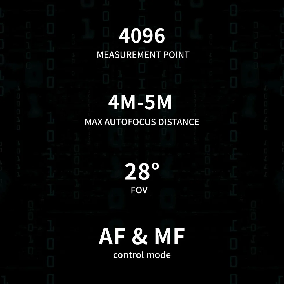 PDMOVIE Live AIR 3 Smart PDL-AFX-S LiDAR Autofocus Wireless Follow Focus Lens Control System for Manual Lenses with Focus Limit or DSLR Lenses without Focus with Depth of Field Scale