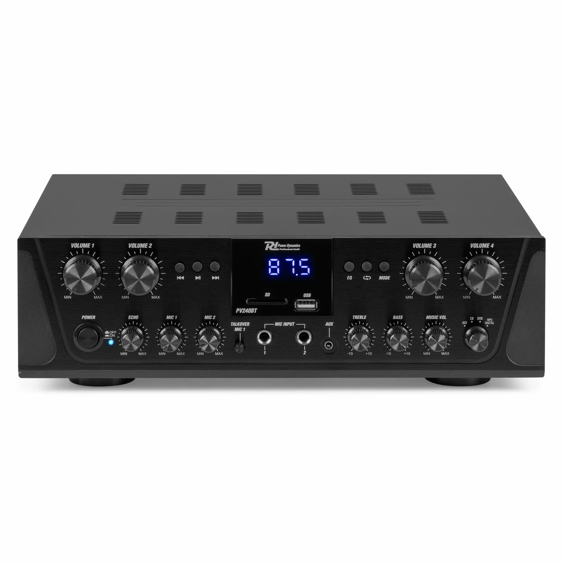 IMPIANTO AUDIO FILODIFFUSIONE BLUETOOTH TELECOMANDO CASSE TONDE DA CONTROSOFFITTO (8 CASSE)