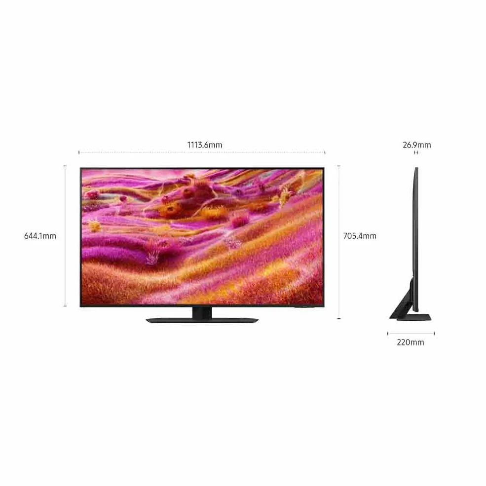 Samsung Smart TV 50'' QE50QN94FATXZT Neo QLED 4K Mini LED, NQ4 AI Gen3 Processor, 2025
