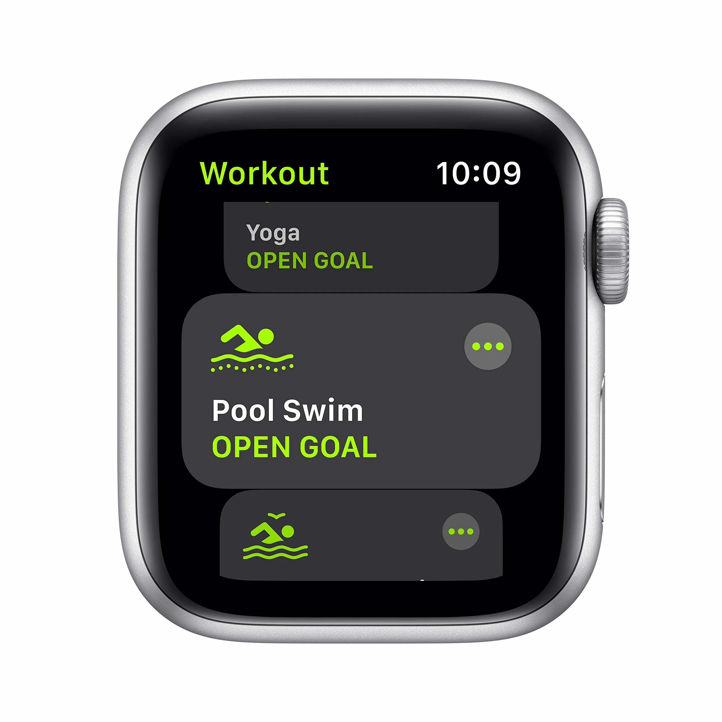 Apple Watch SE (GPS, 40MM) - Case Argento in Alluminio con Cinturino Sport Bianco (Ricondizionato)