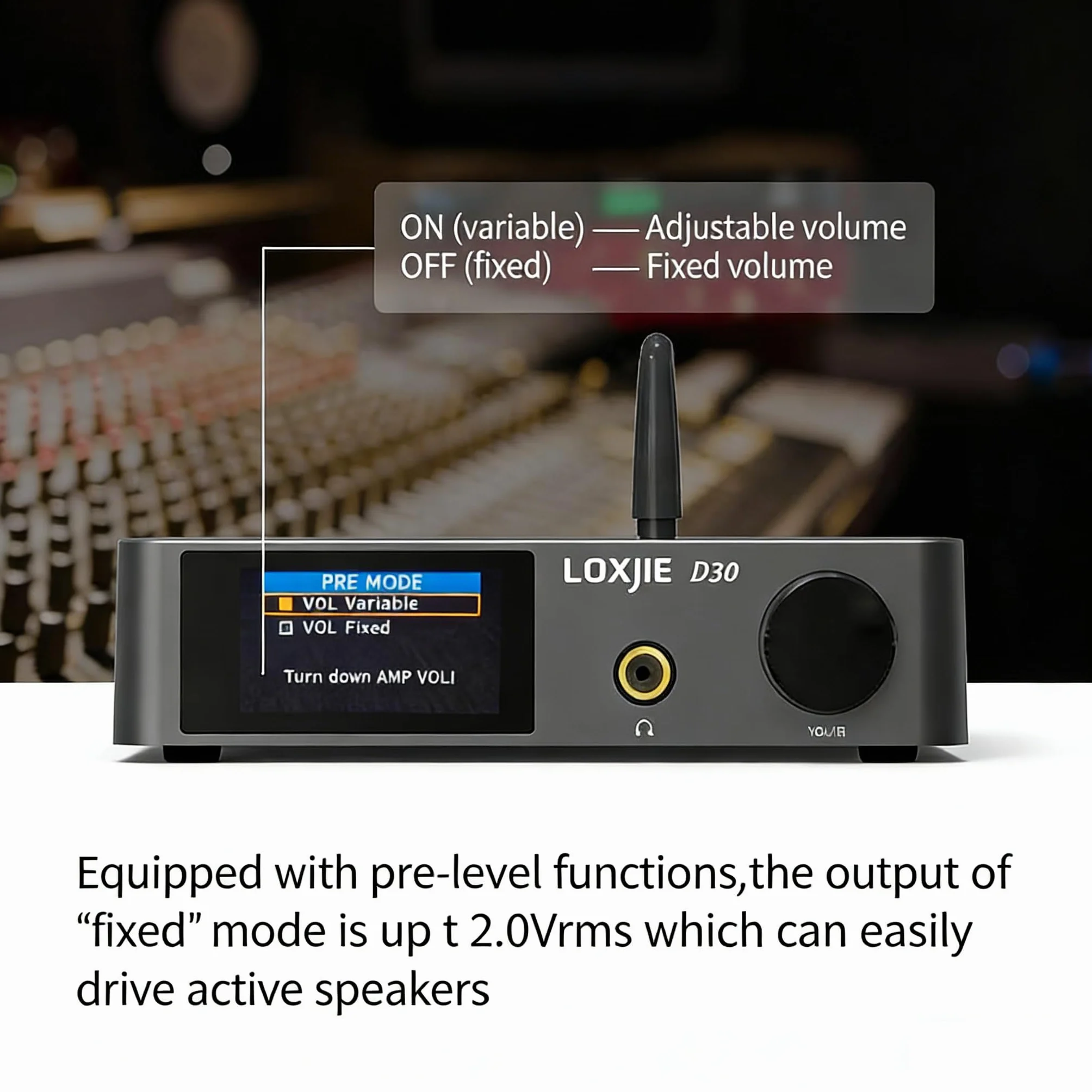 LOXJIE D30 DAC audio amplificatore cuffie ES9068AS XMOS PCM 32bit/768kHz MQA DSD512 Bluetooth 5.0 APT-X