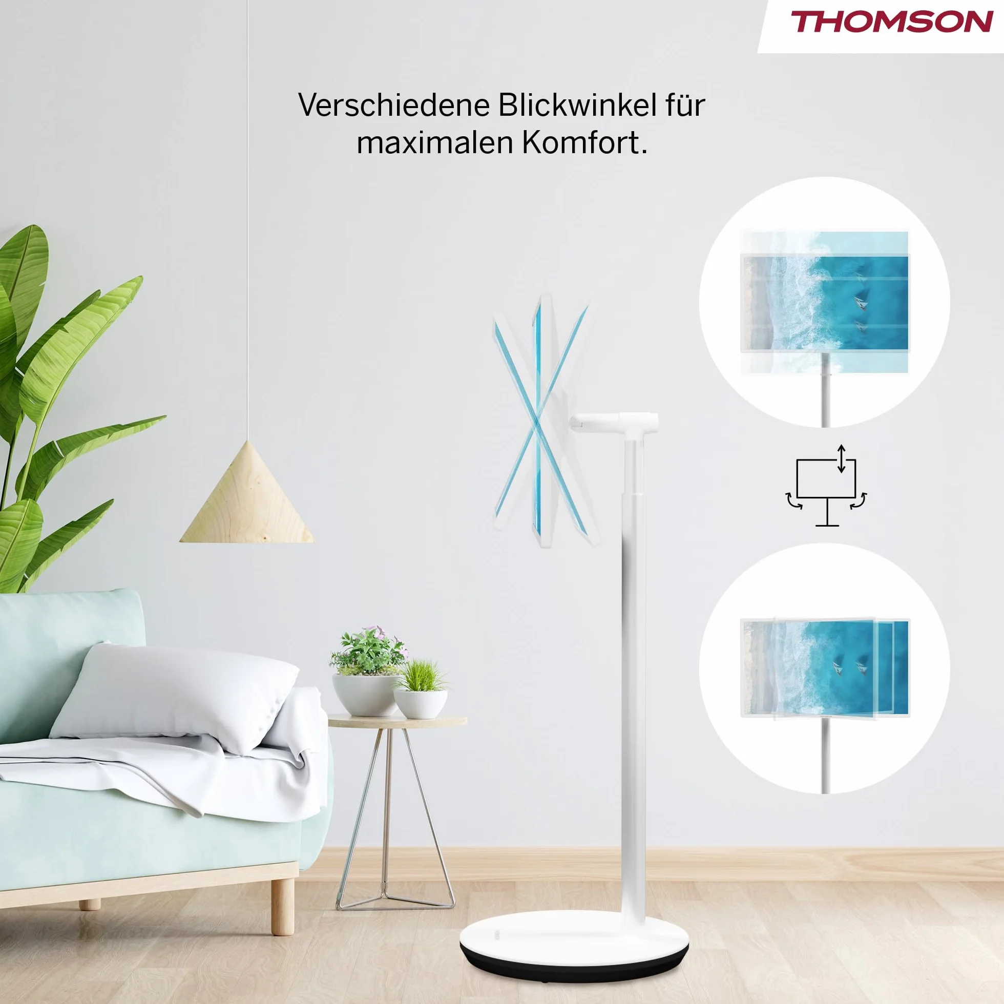 Thomson 32 Pollici TV Android Portatile HD 1366x768 Bluetooth 5.1 Wi-Fi HDMI 32HG4M45