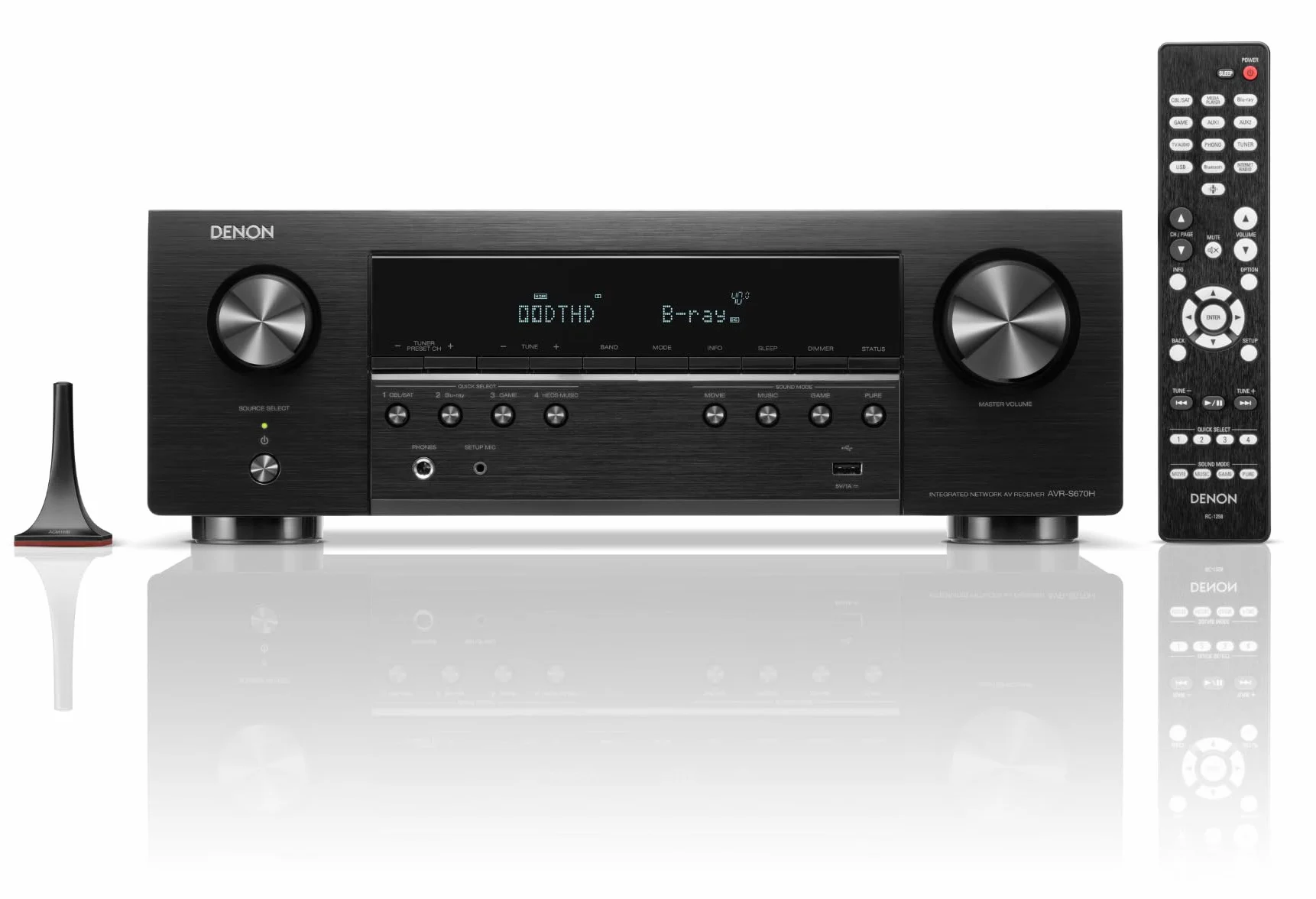 Deno AVR-S 670H 5.2 AV-Receiver bk