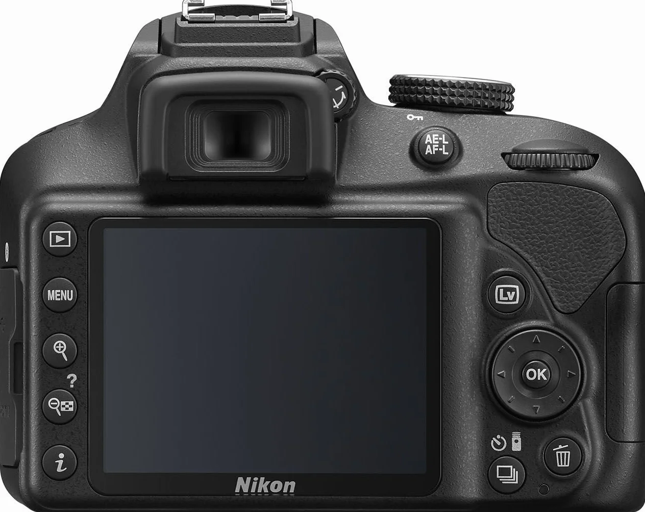 Nikon D3400 con Lente Nikkor AF-P 18/55VR, Fotocamera Reflex Digitale, 24,7 Megapixel, LCD 3", Colore Nero