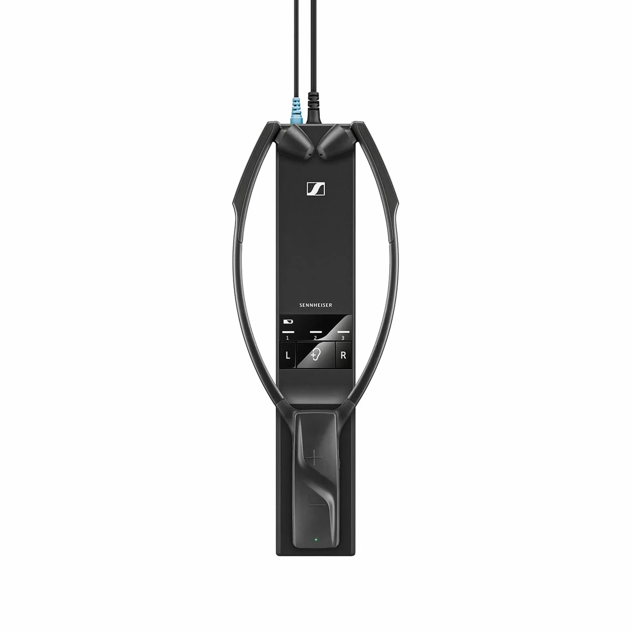 Sennheiser RS 5200 cuffie wireless digitali per ascoltare la TV: suono nitido, profili di ascolto selezionabili, chiarezza vocale, design leggero, connessioni analogiche e digitali, portata 70 m