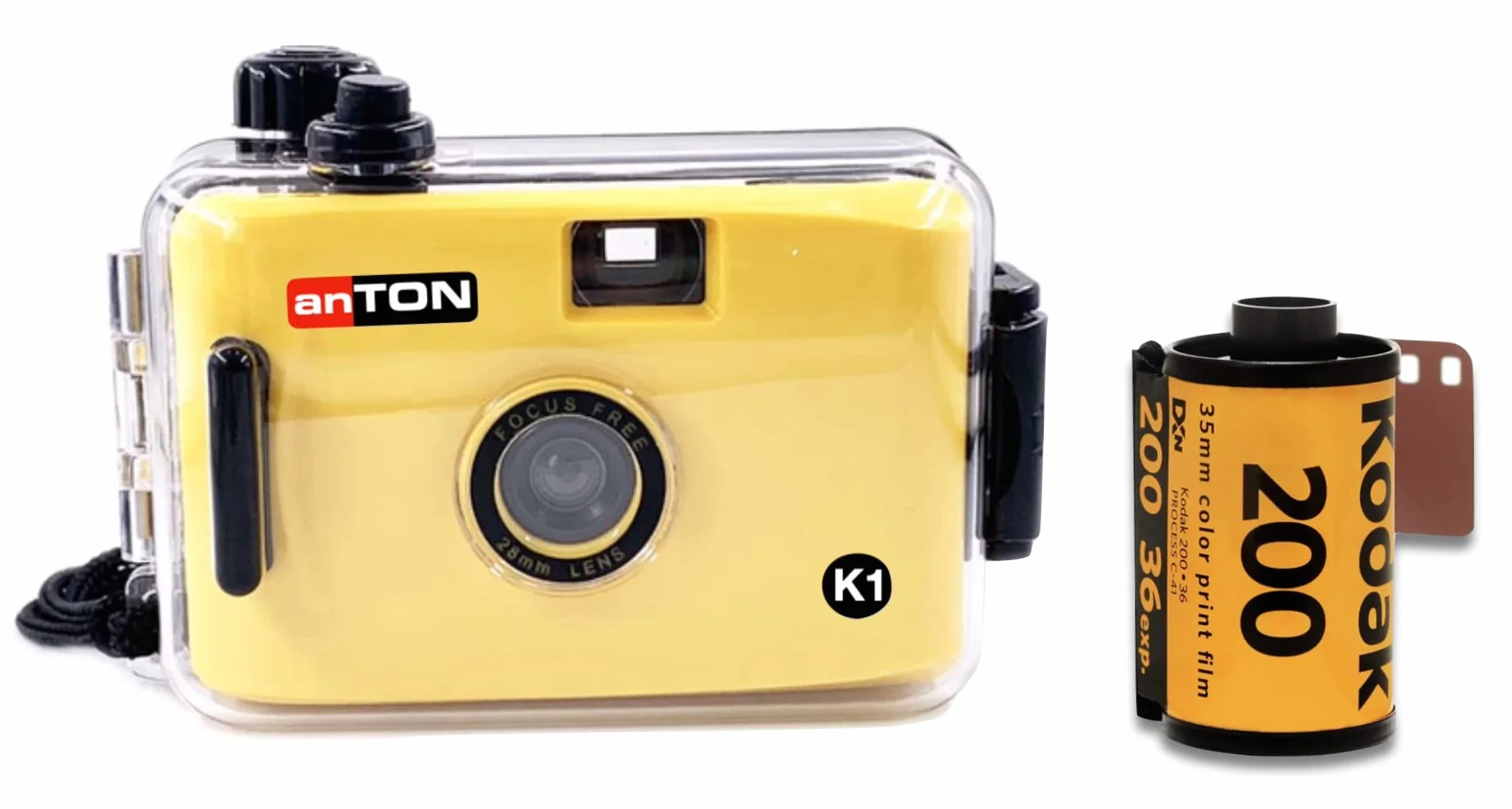 Kodak Color Film con fotocamera subacquea Anton K1