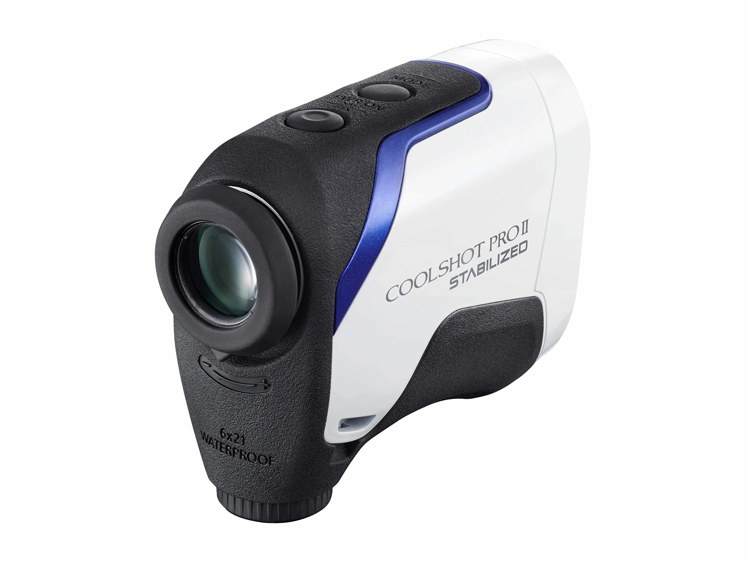 Nikon COOLSHOT PROII STABILIZED Golf Rangefinder | Waterproof & stabilized laser rangefinder with slope, OLED display | Official Nikon USA Model