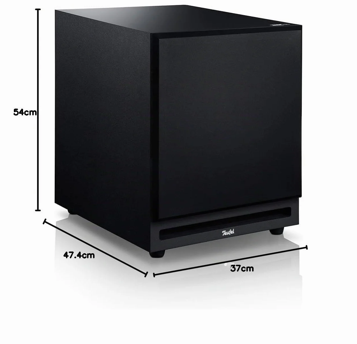 Teufel Sistema 6 THX 5.2 Set Home Cinema con Licenza THXSelect, Suono cinematografico e Riproduzione Musicale a Livello THX, 2 potenti subwoofer (Wireless Opzionale), ATM