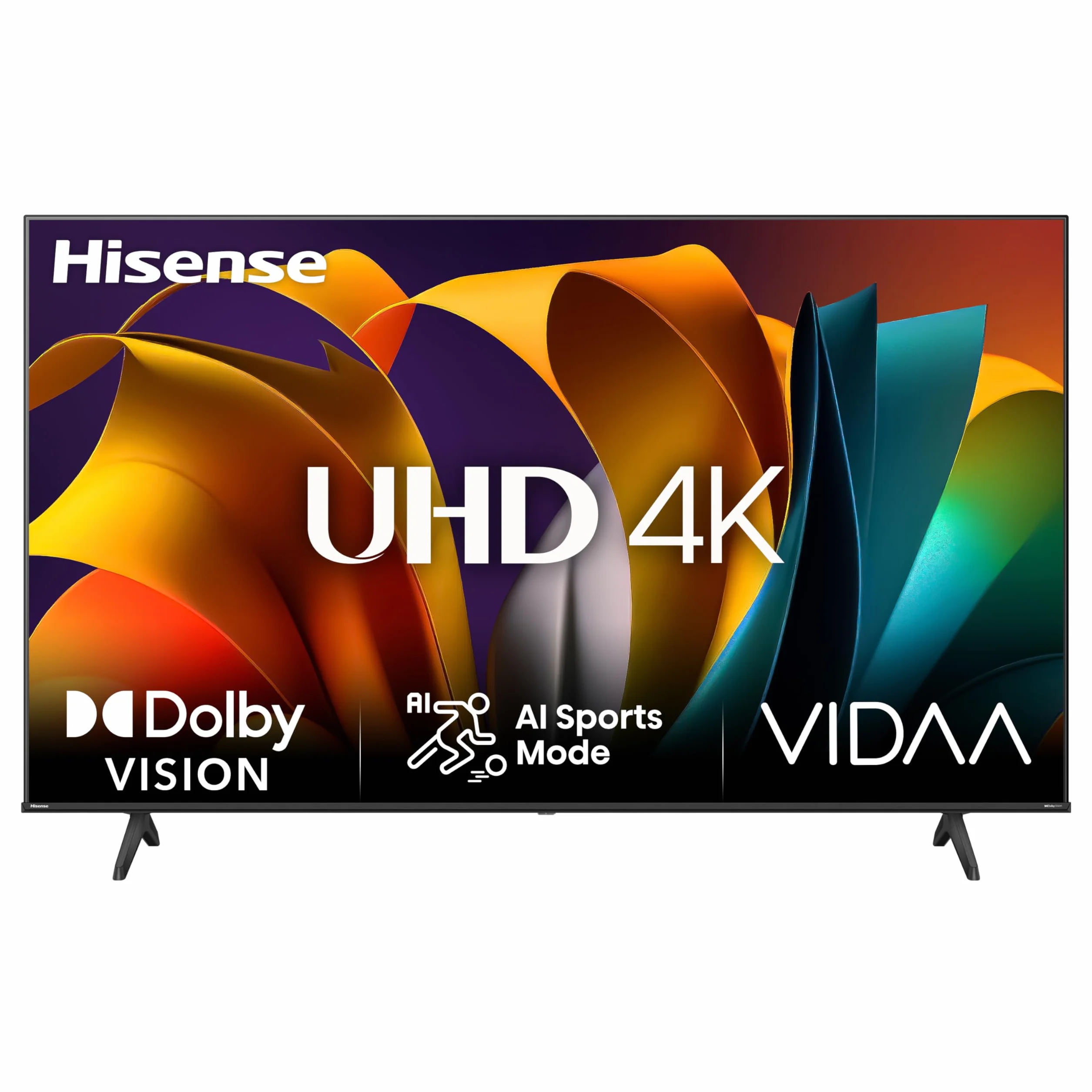 Hisense 43" 4K Ultra HD Smart TV 43A6N VIDAA U7 Dolby Vision HDR10+ DTS Virtual:X