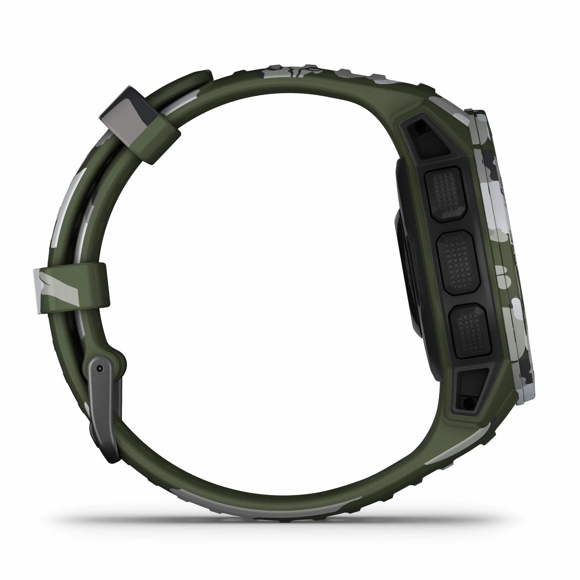 Garmin Instinct Solar, Smartwatch Gps con Ricarica Solare, Lichen Camo, 4.5 x 4.5 x 1.53 cm (Ricondizionato)