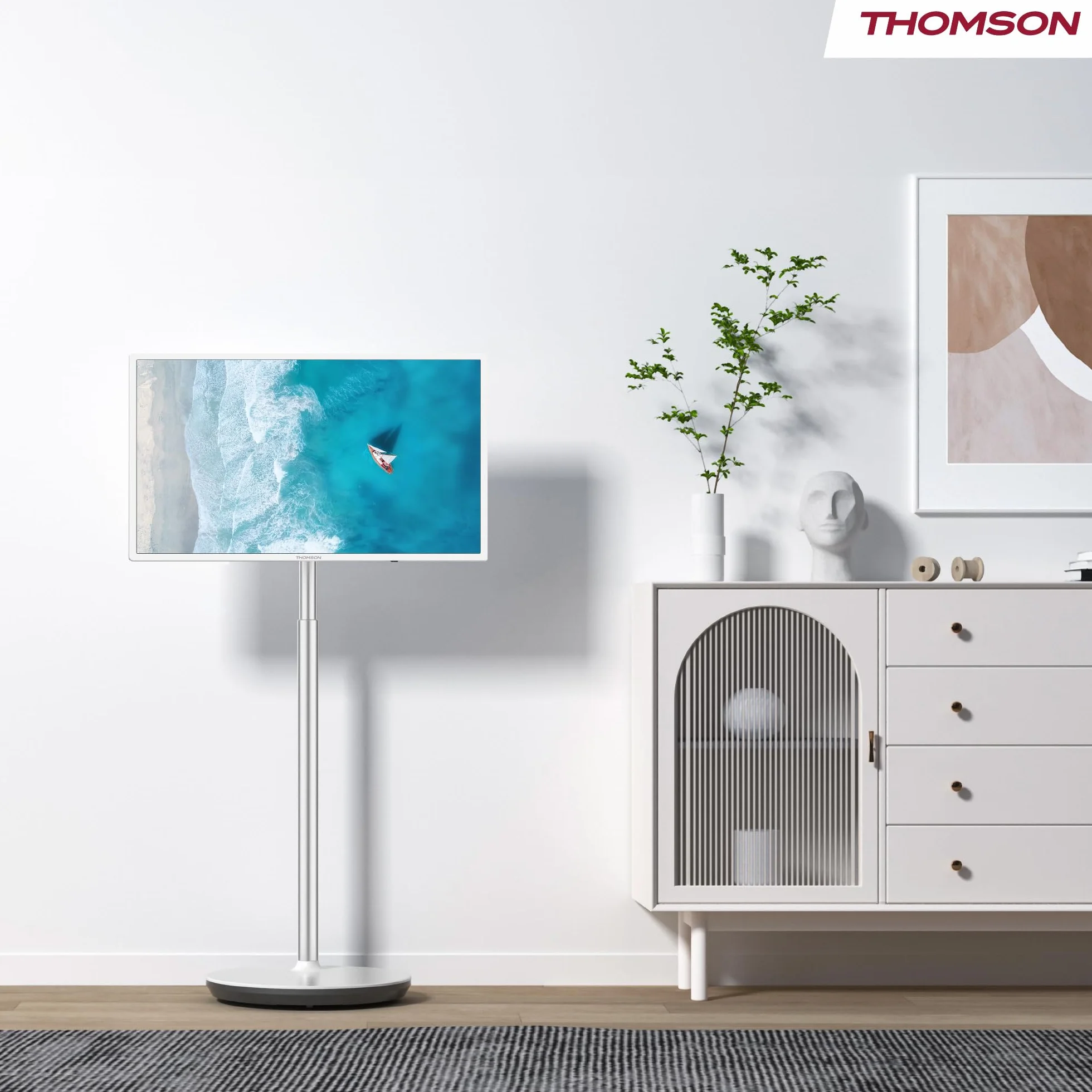 Thomson 32 Pollici TV Android Portatile HD 1366x768 Bluetooth 5.1 Wi-Fi HDMI 32HG4M45