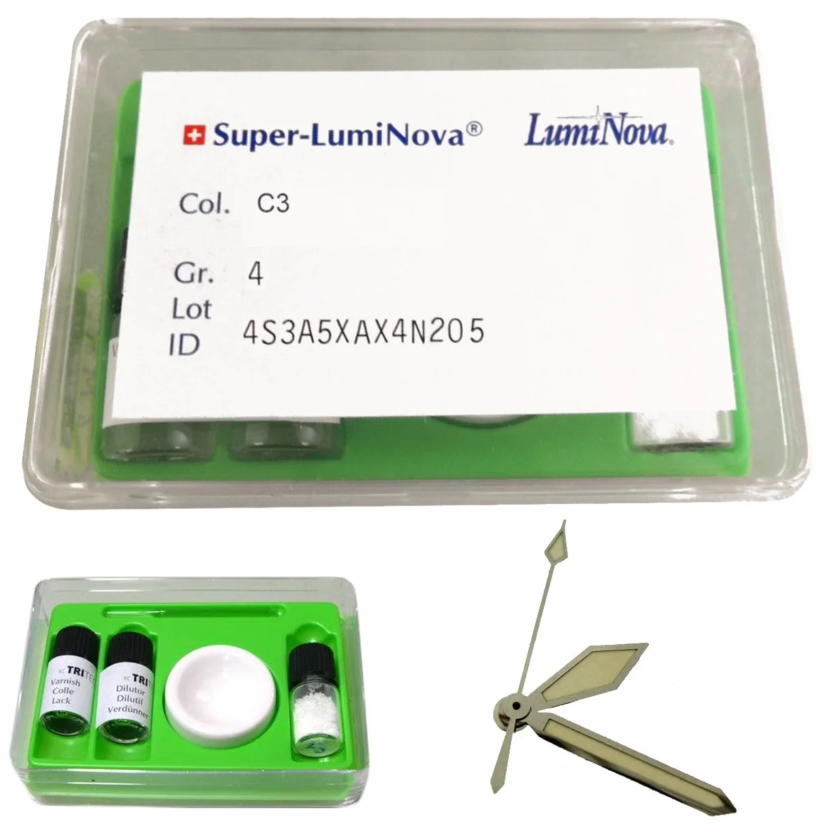 Kit con pasta luminosa Luminova C3